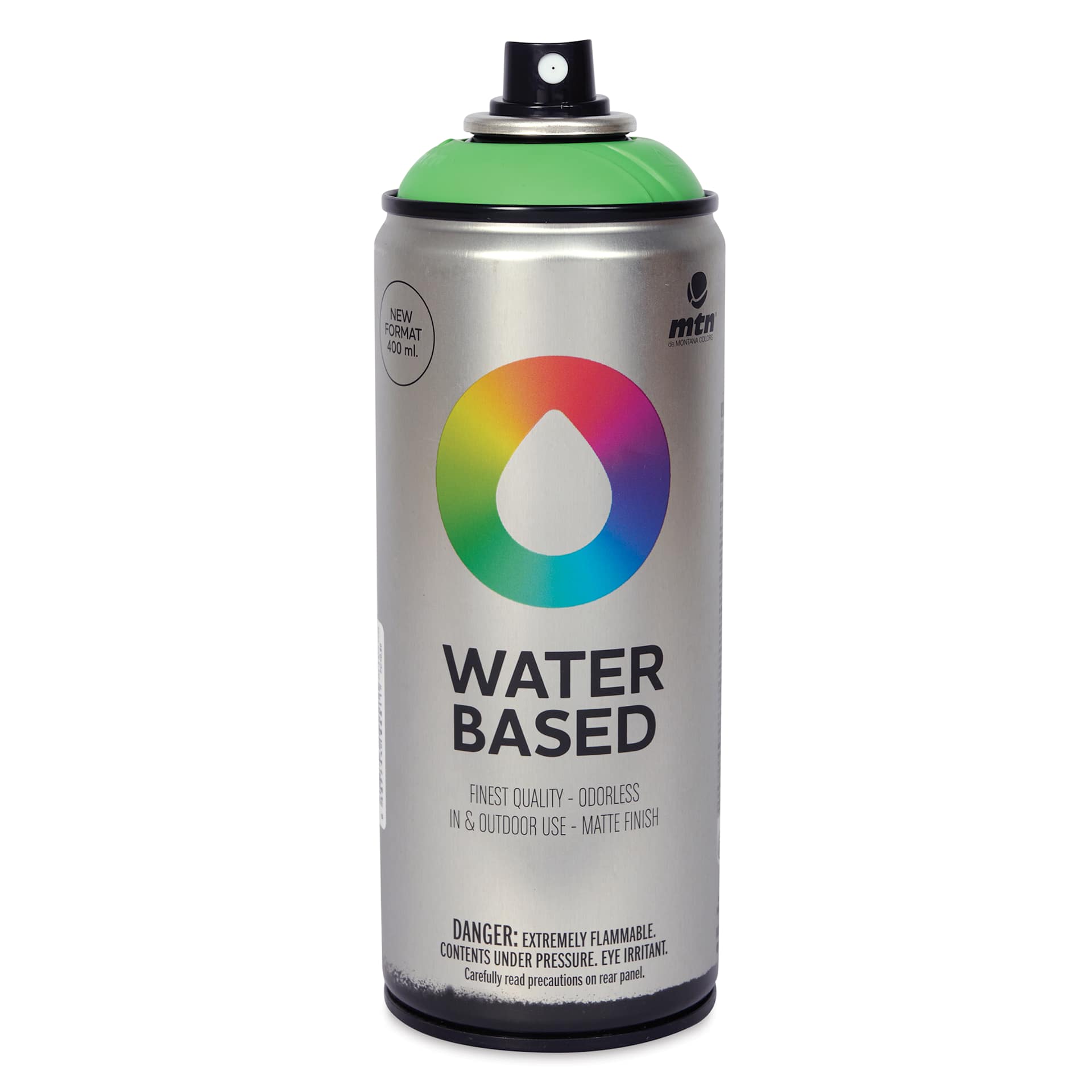 MTN Water Based Spray Paint - Guacamole Green, 400 ml Can