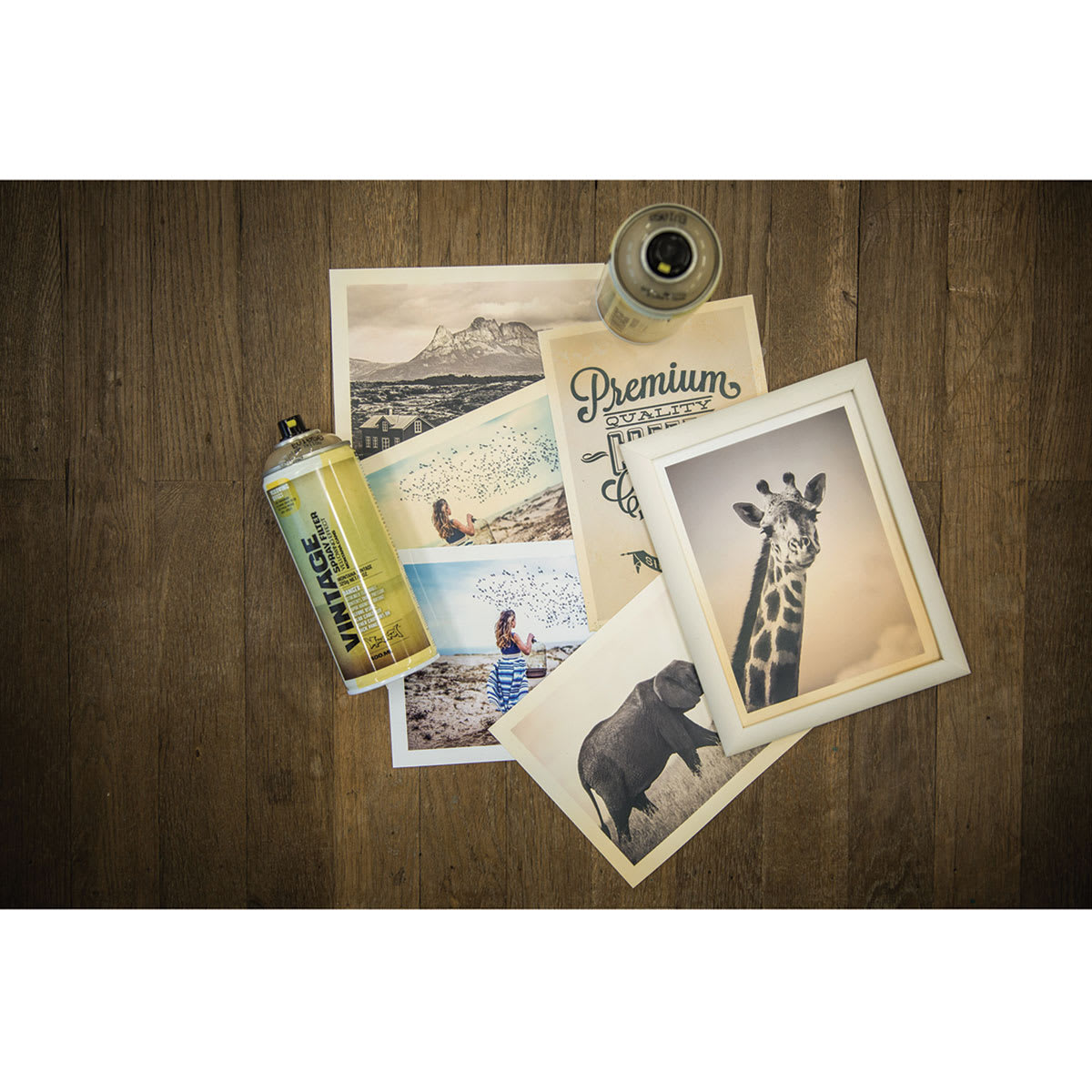 Montana Vintage Spray Filter - 400 ml (Assorted pictures sprayed with Vintage Spray Filter)