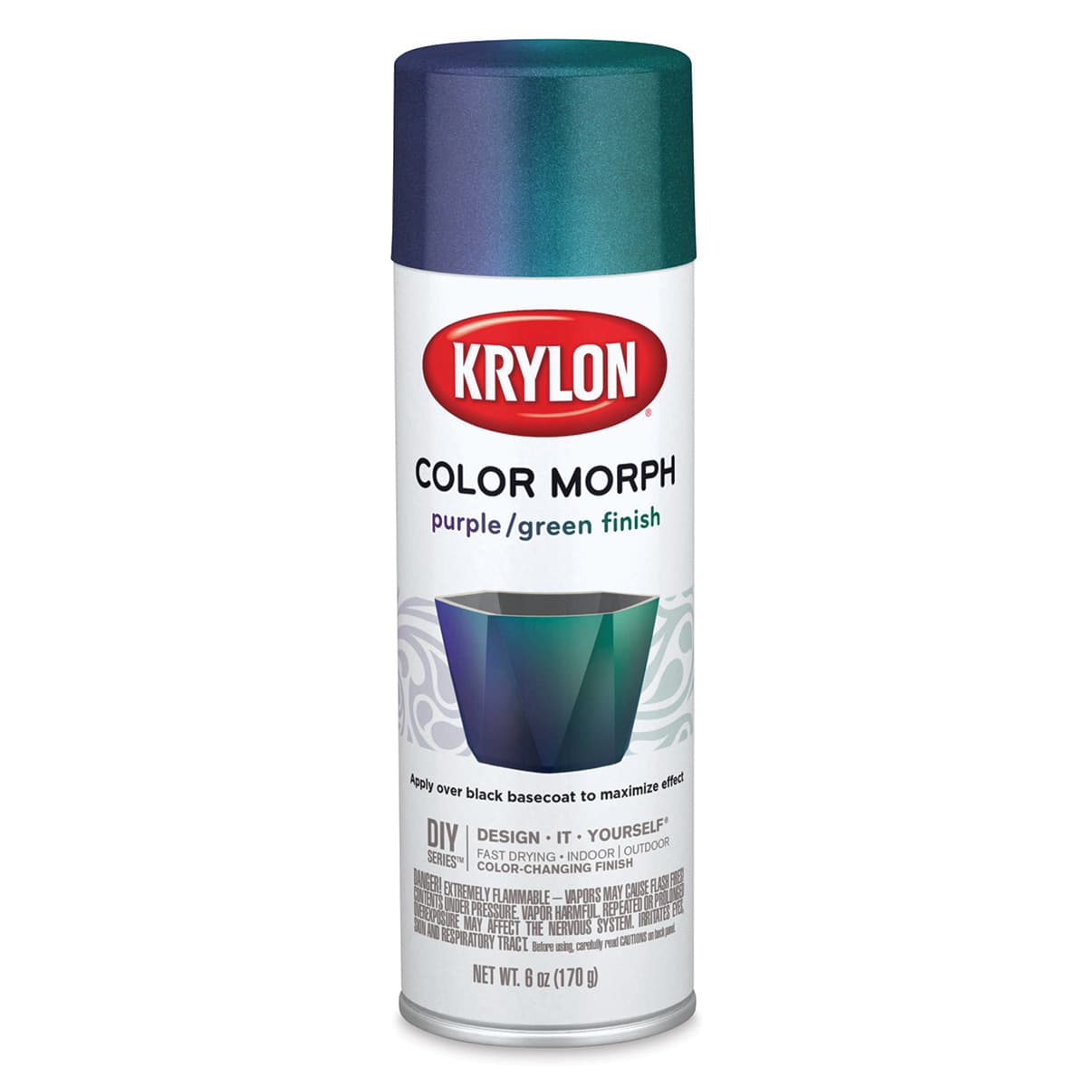 Krylon Color Morph Spray Paint - Purple/Green, 6 oz