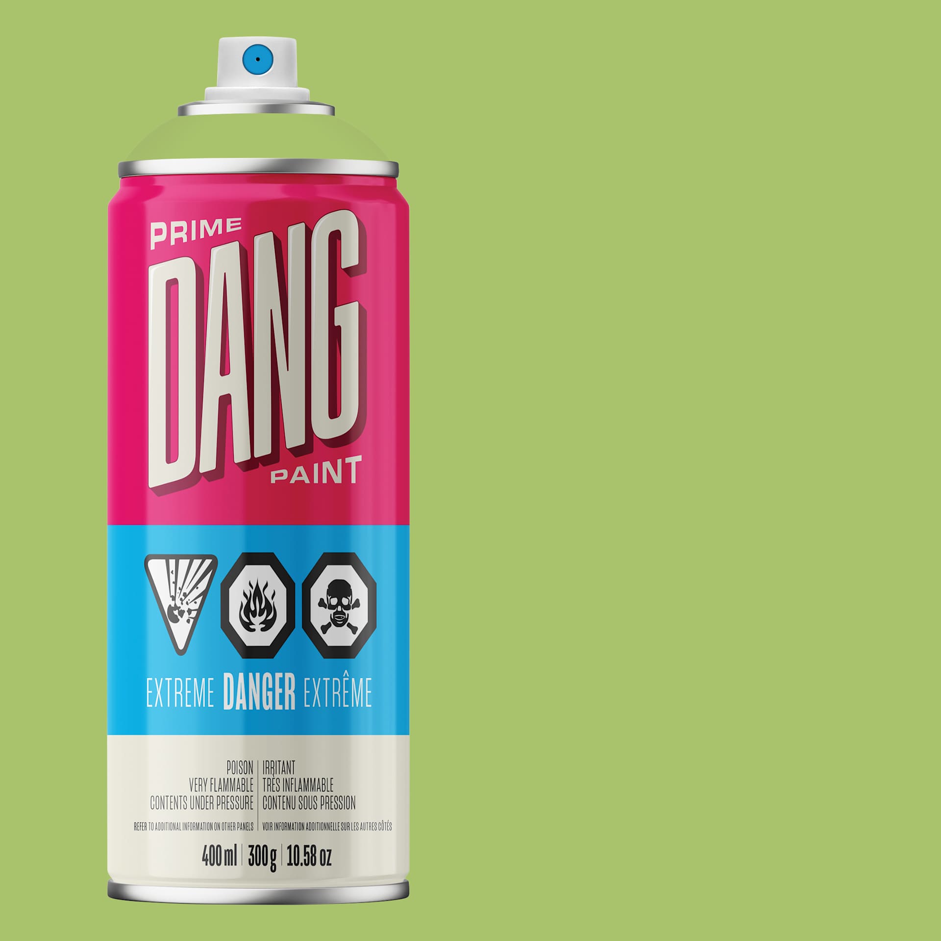  Dang Prime Spray Paint - Field Green, 400 ml