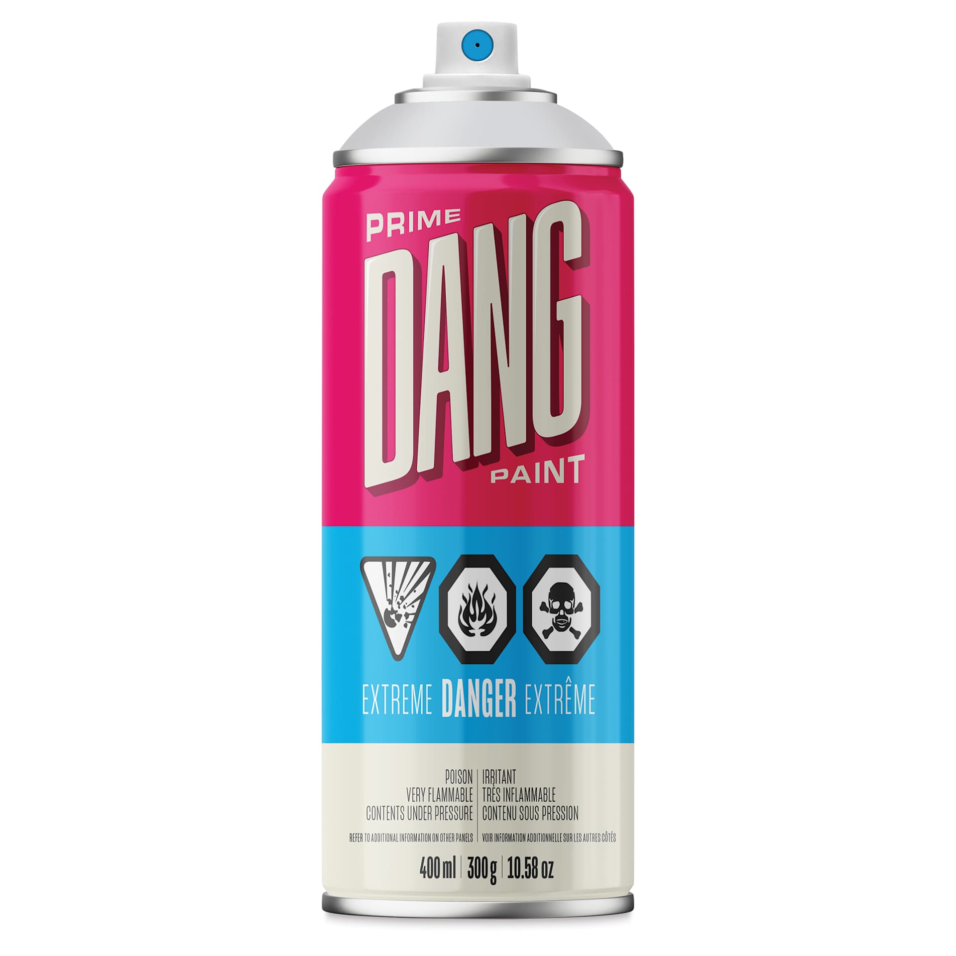 Dang Prime Spray Paint - Silver, 400 ml