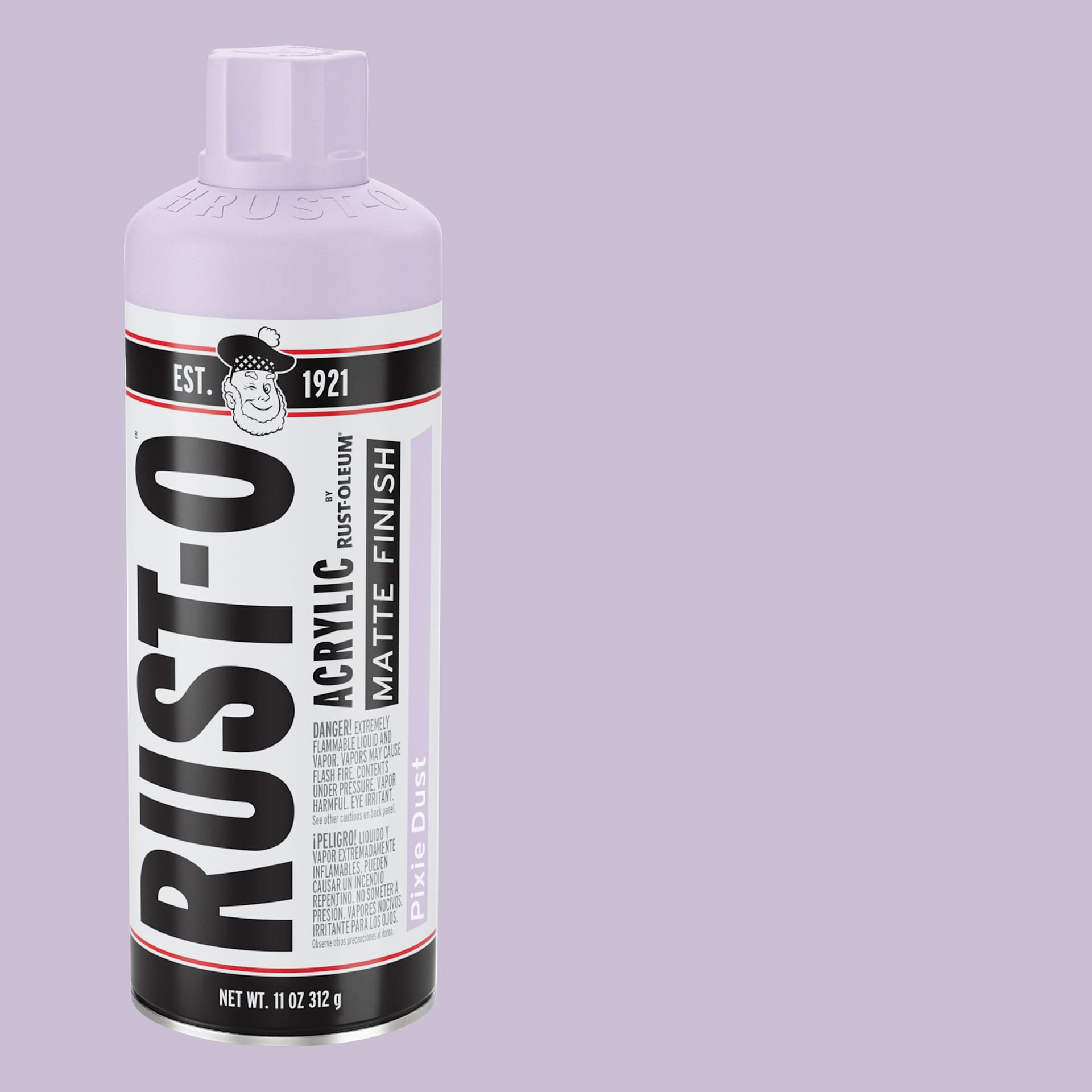 Rust-Oleum Rust-O Artist Spray Paint - Pixie Dust, 11 oz Can and Swatch