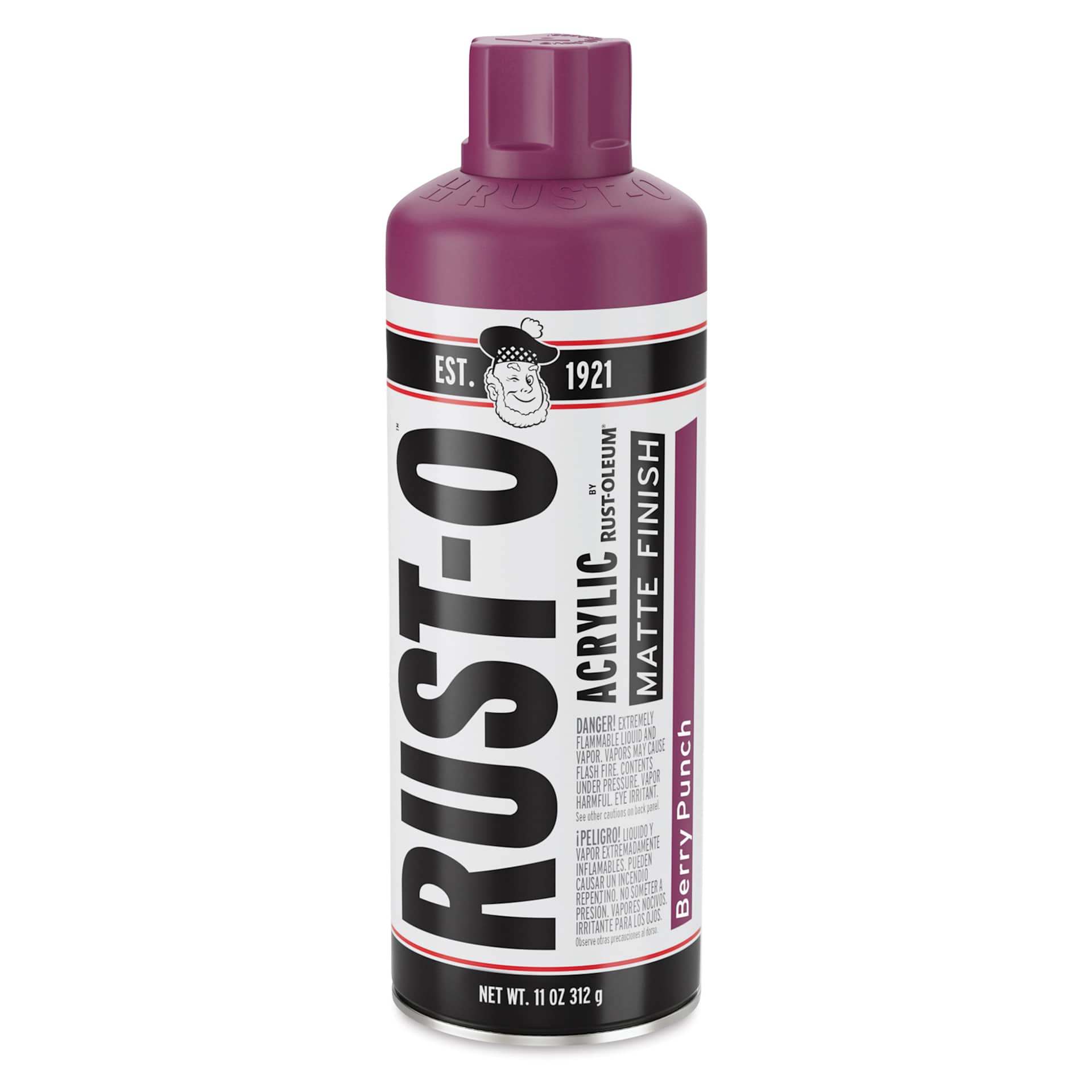 Rust-Oleum Rust-O Artist Acrylic Spray Paint - Berry Punch, 11 oz can