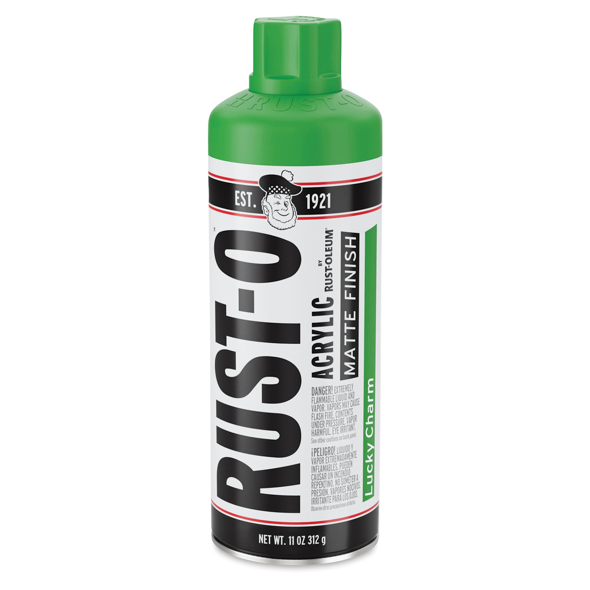 Rust-Oleum Rust-O Artist Acrylic Spray Paint - Lucky Charm, 11 oz