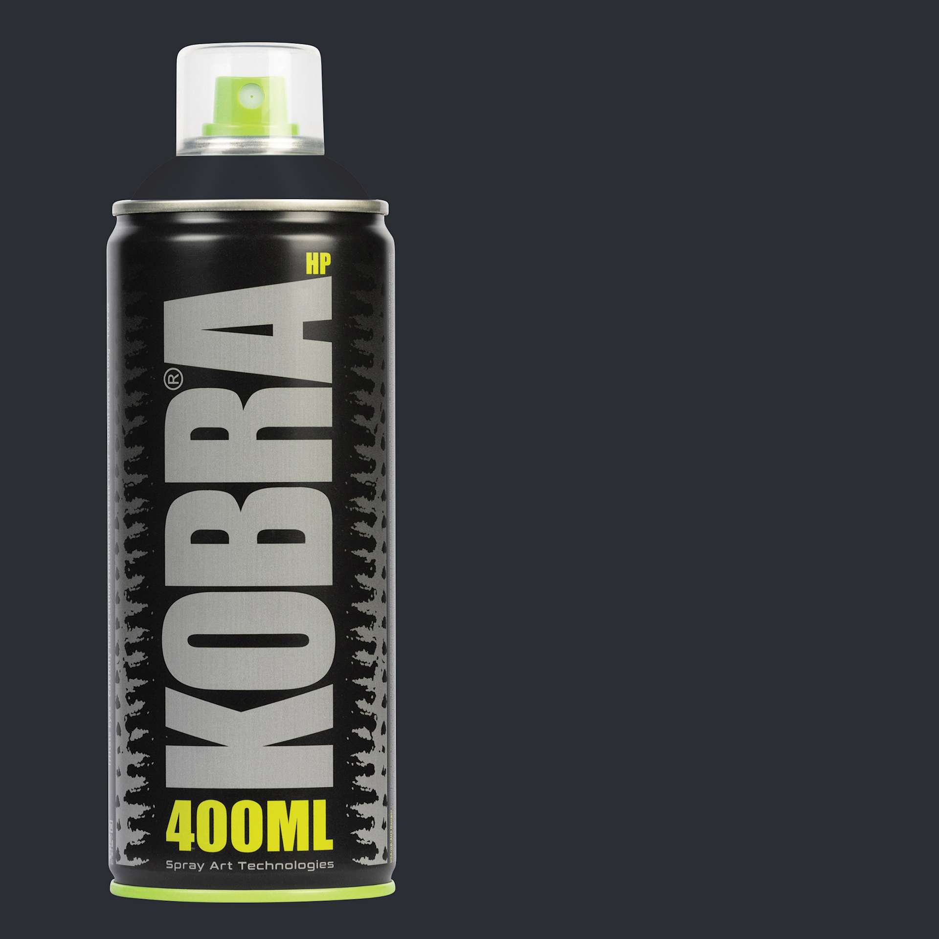 Kobra High Pressure Spray Paint - Underground, 400 ml, Can with swatch
