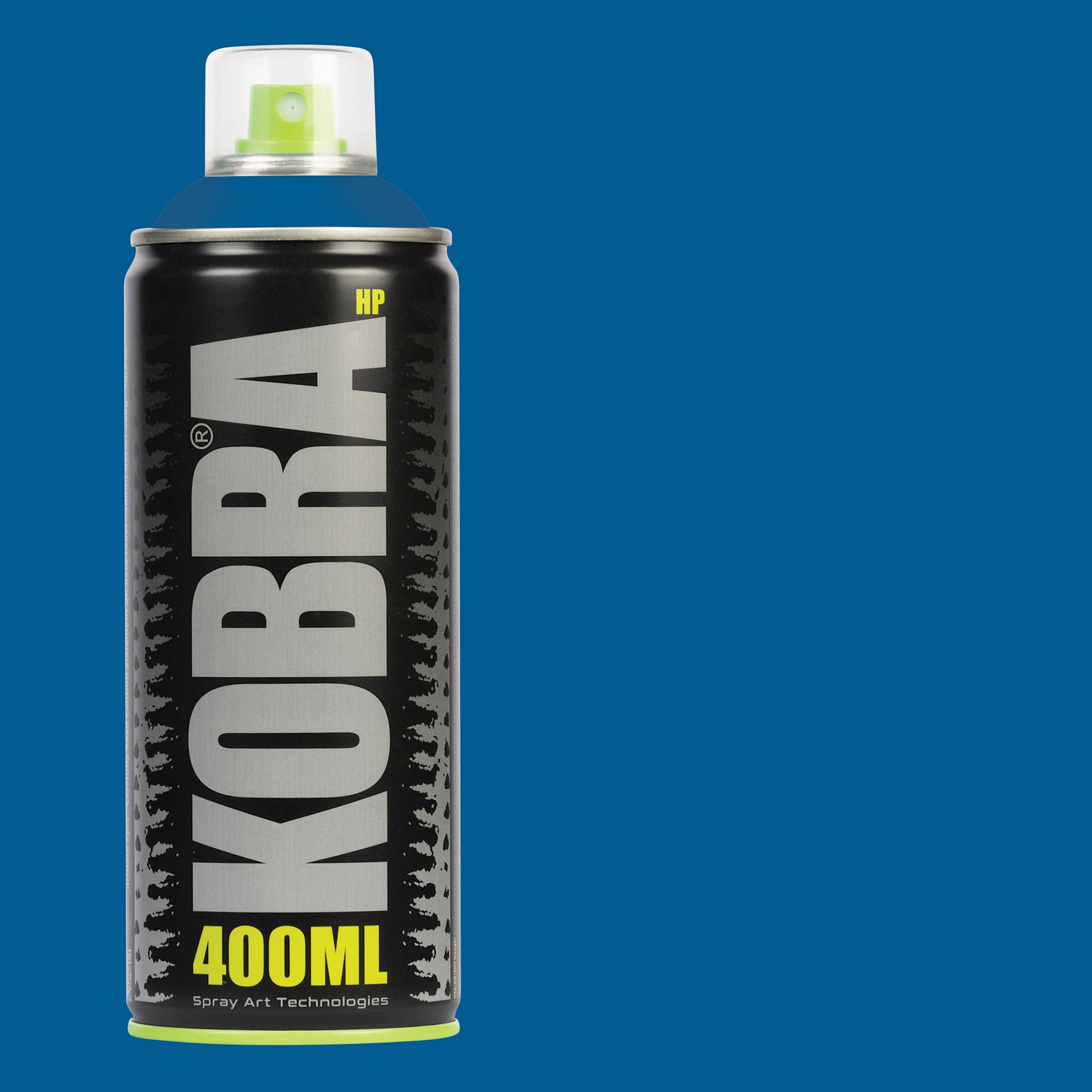 Kobra High Pressure Spray Paint - Nautilus, 400 ml, Can with swatch