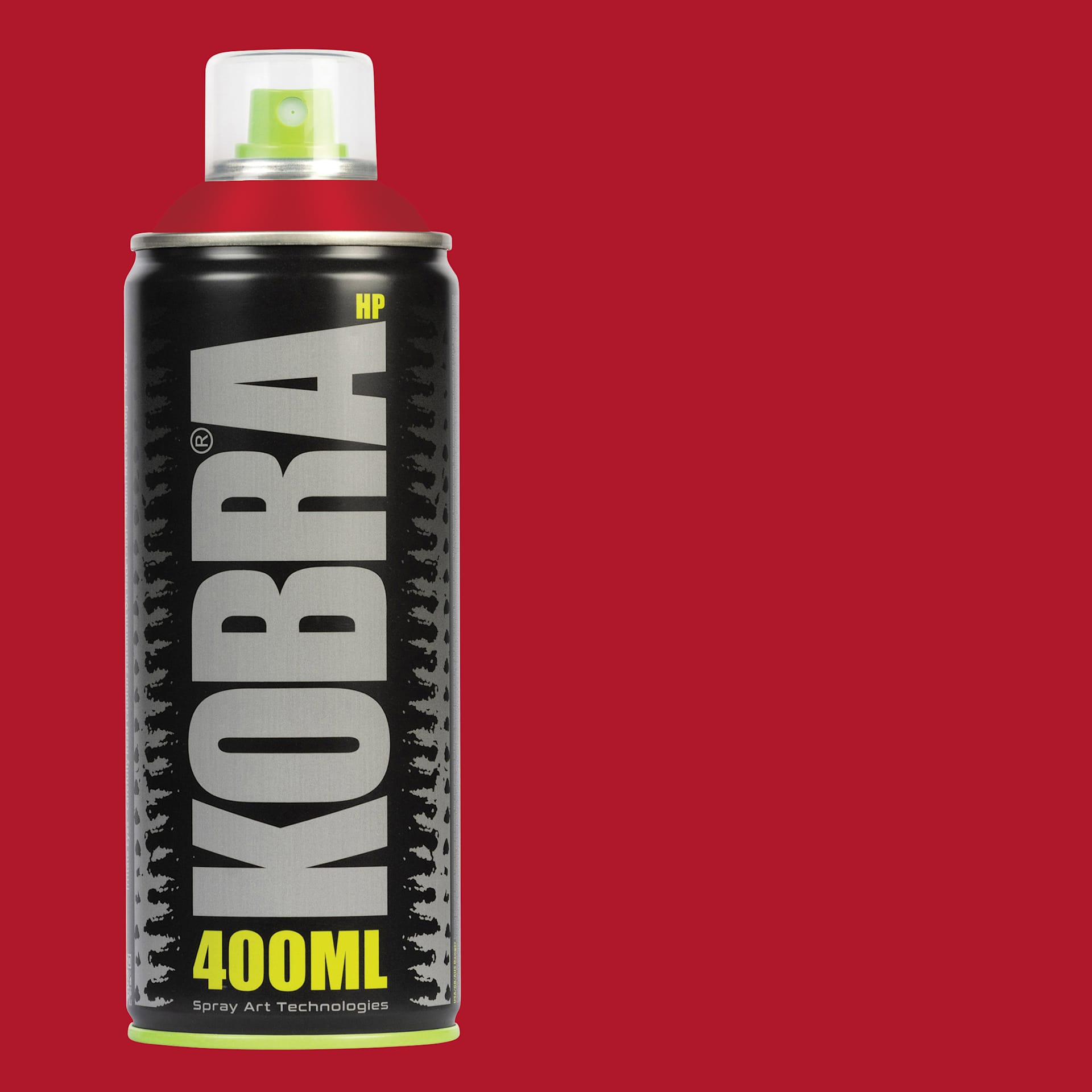 Kobra High Pressure Spray Paint - Trinidad, 400 ml, Can with swatch
