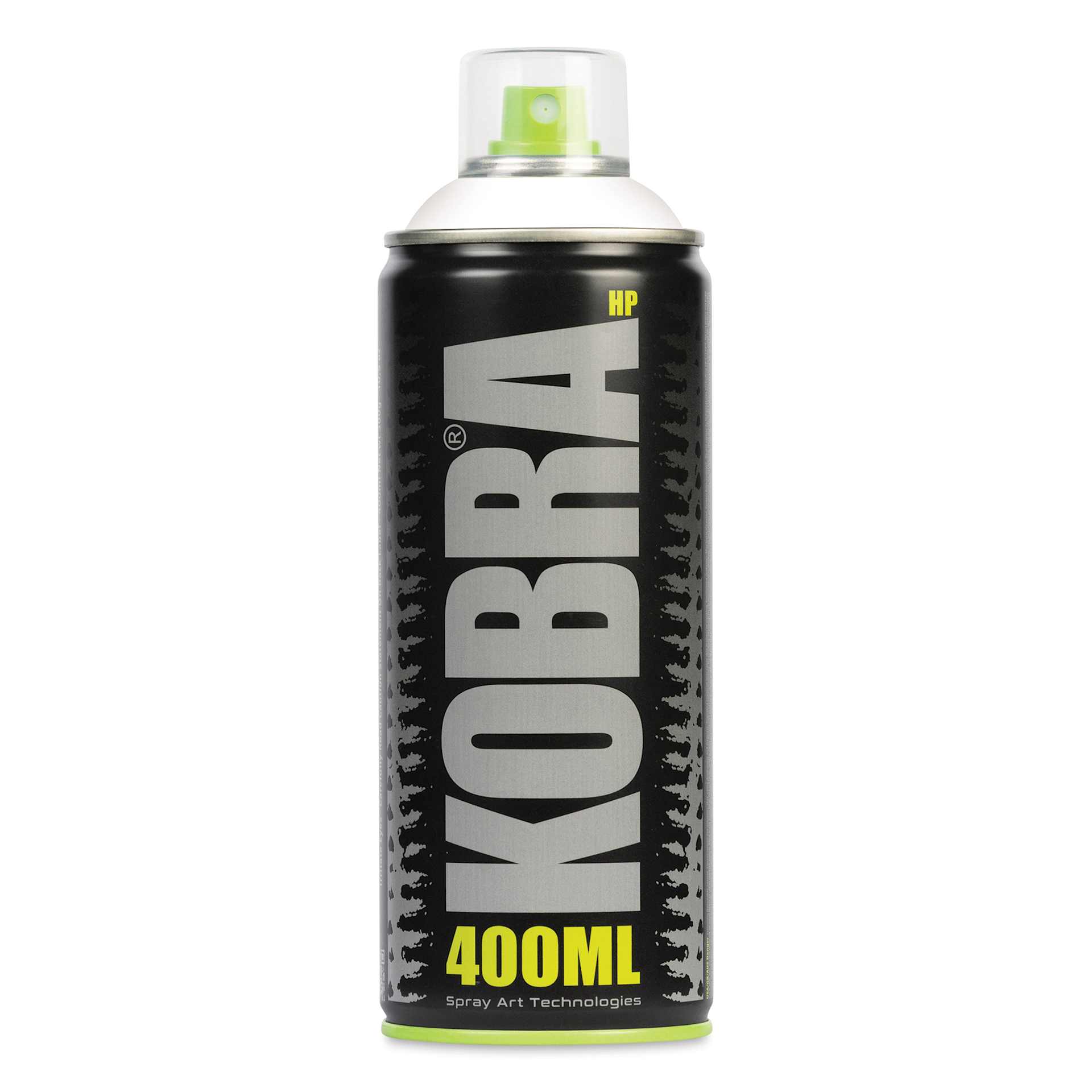 Kobra High Pressure Spray Paint - Supergloss White, 400 ml