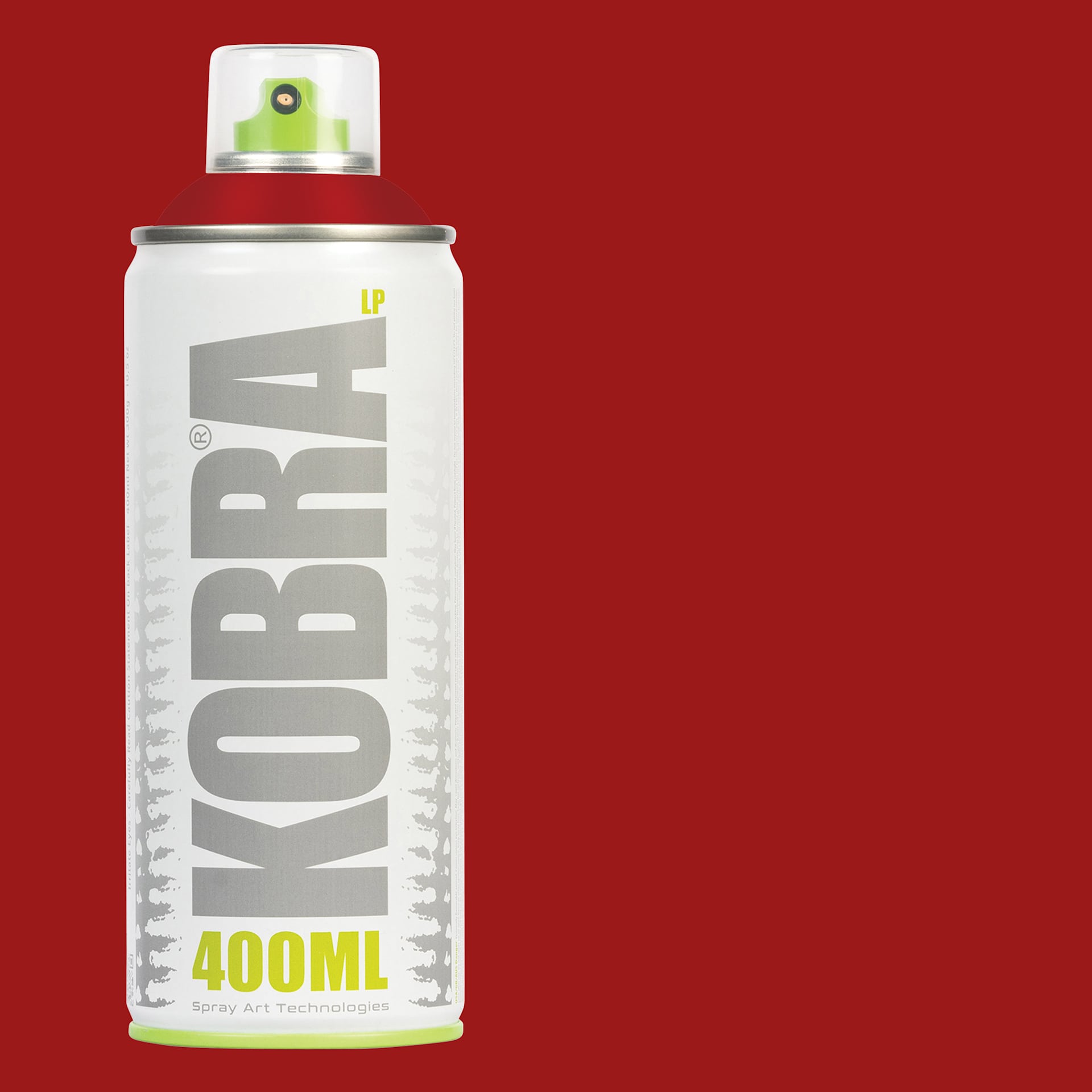 Kobra Low Pressure Spray Paint - Inganno, 400 ml, Can with swatch