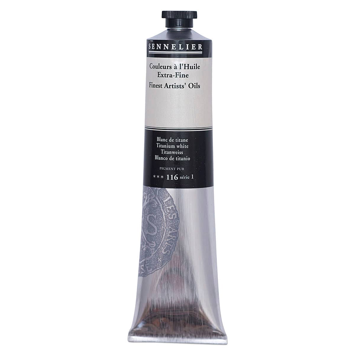 Sennelier Artists' Extra Fine Oil Paint - Titanium White, 200 ml Tube