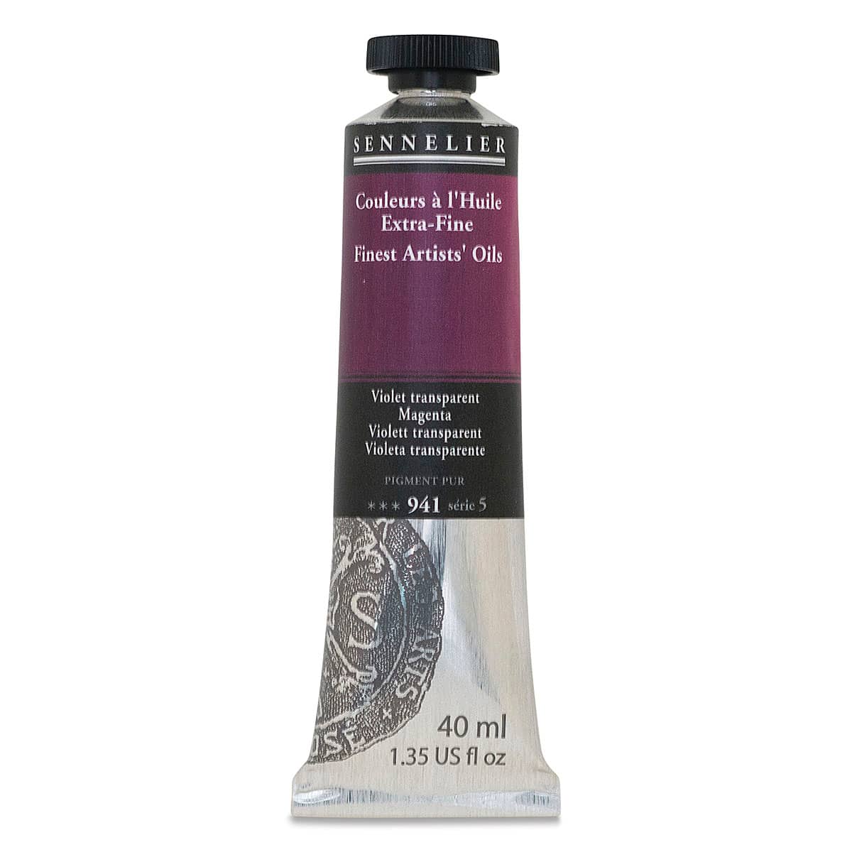 Sennelier Artists' Extra Fine Oil Paint - Magenta, 40 ml tube