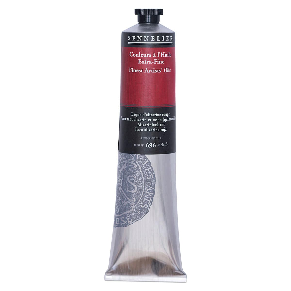 Sennelier Artists' Extra Fine Oil Paint - Permanent Alizarin Crimson, 200 ml tube