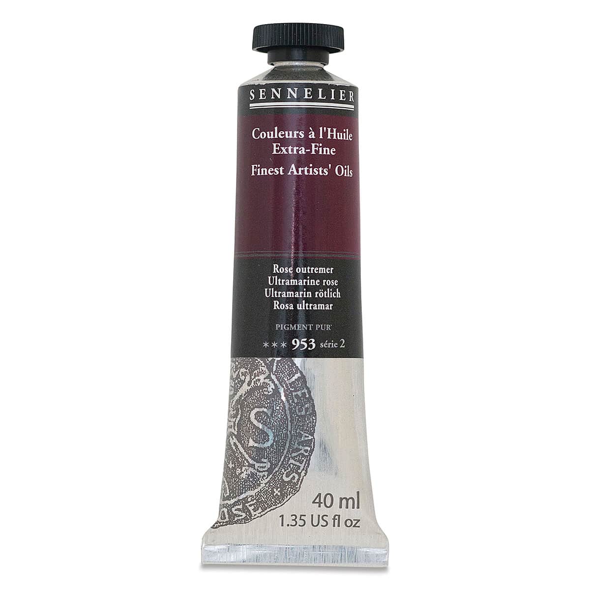 Sennelier Artists' Extra Fine Oil Paint - Ultramarine Rose, 40 ml tube