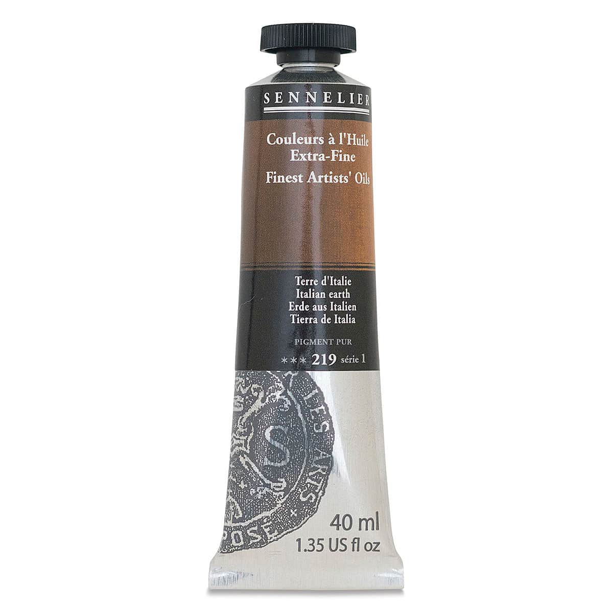 Sennelier Artists' Extra Fine Oil Paint - Italian Earth, 40 ml tube