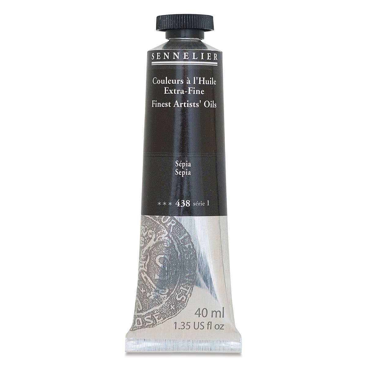 Sennelier Artists' Extra Fine Oil Paint - Sepia, 40 ml tube