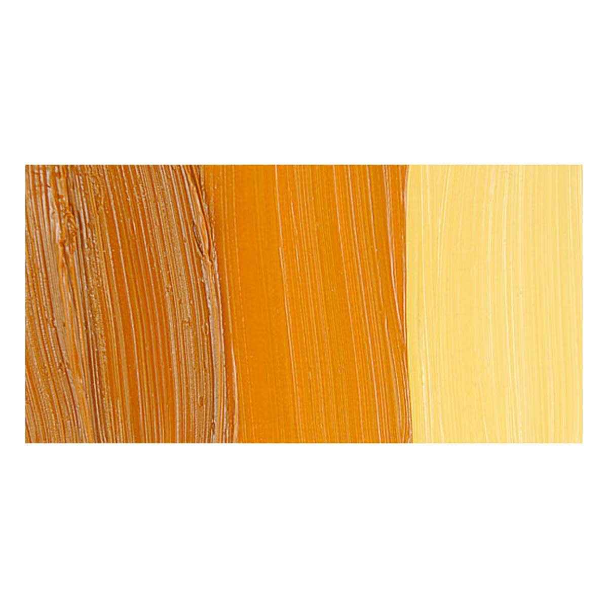 Da Vinci Artsits' Oil Paint - Indian Yellow Transparent swatch
