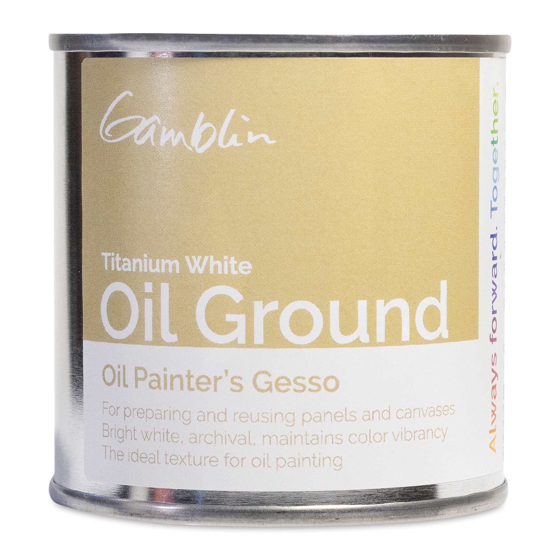 Gamblin Painting Ground - 8 oz can