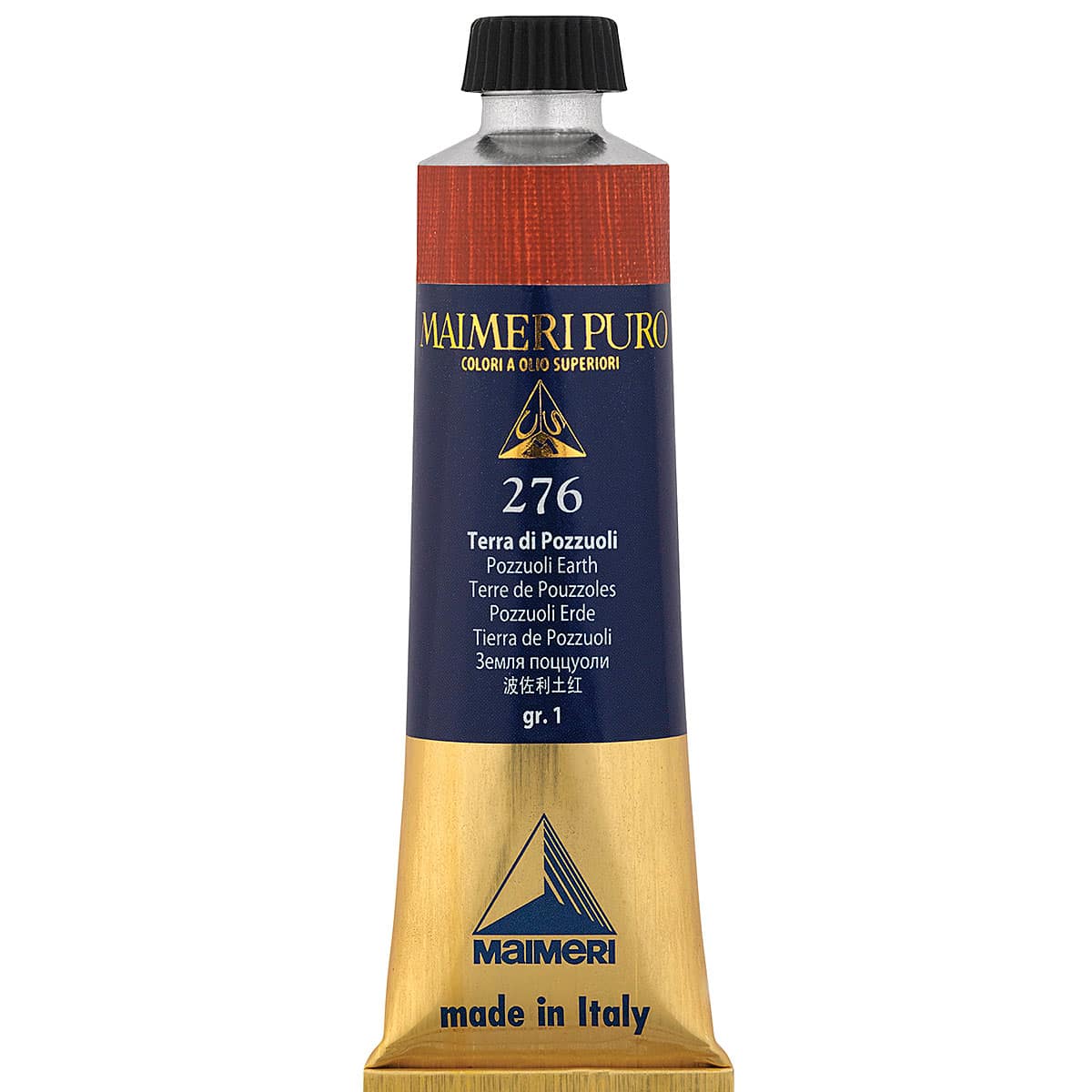 Maimeri Puro Oil Color - Pozzouli Earth, 40 ml Tube