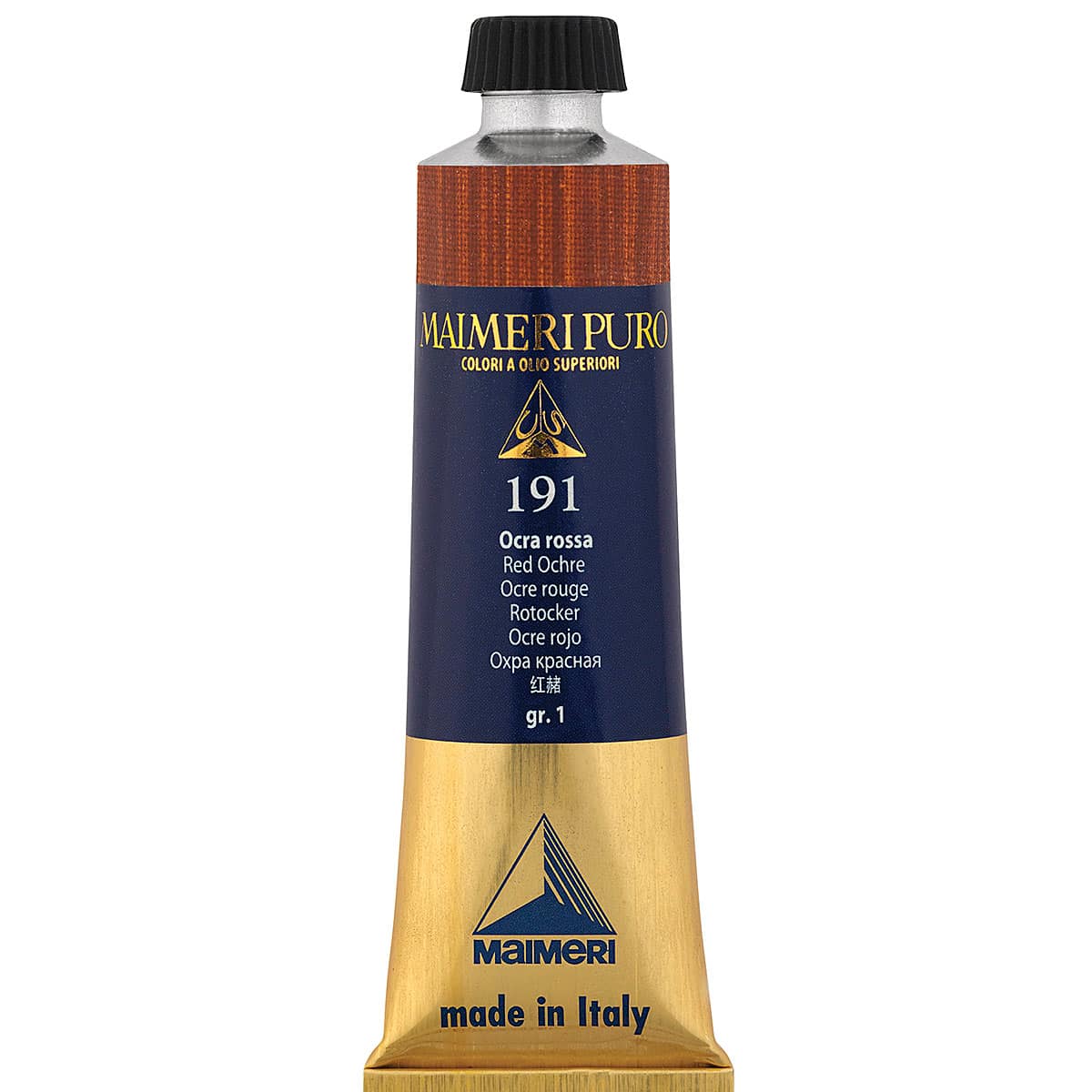 Maimeri Puro Oil Color - Red Ochre, 40 ml tube