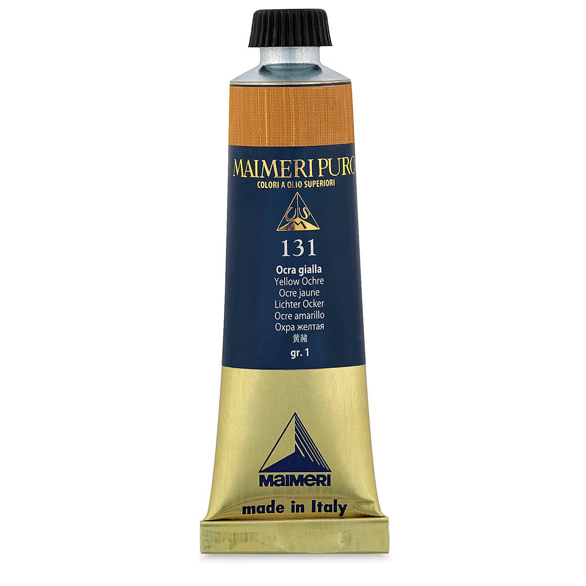 Maimeri Puro Oil Color - Yellow Ochre, 40 ml tube