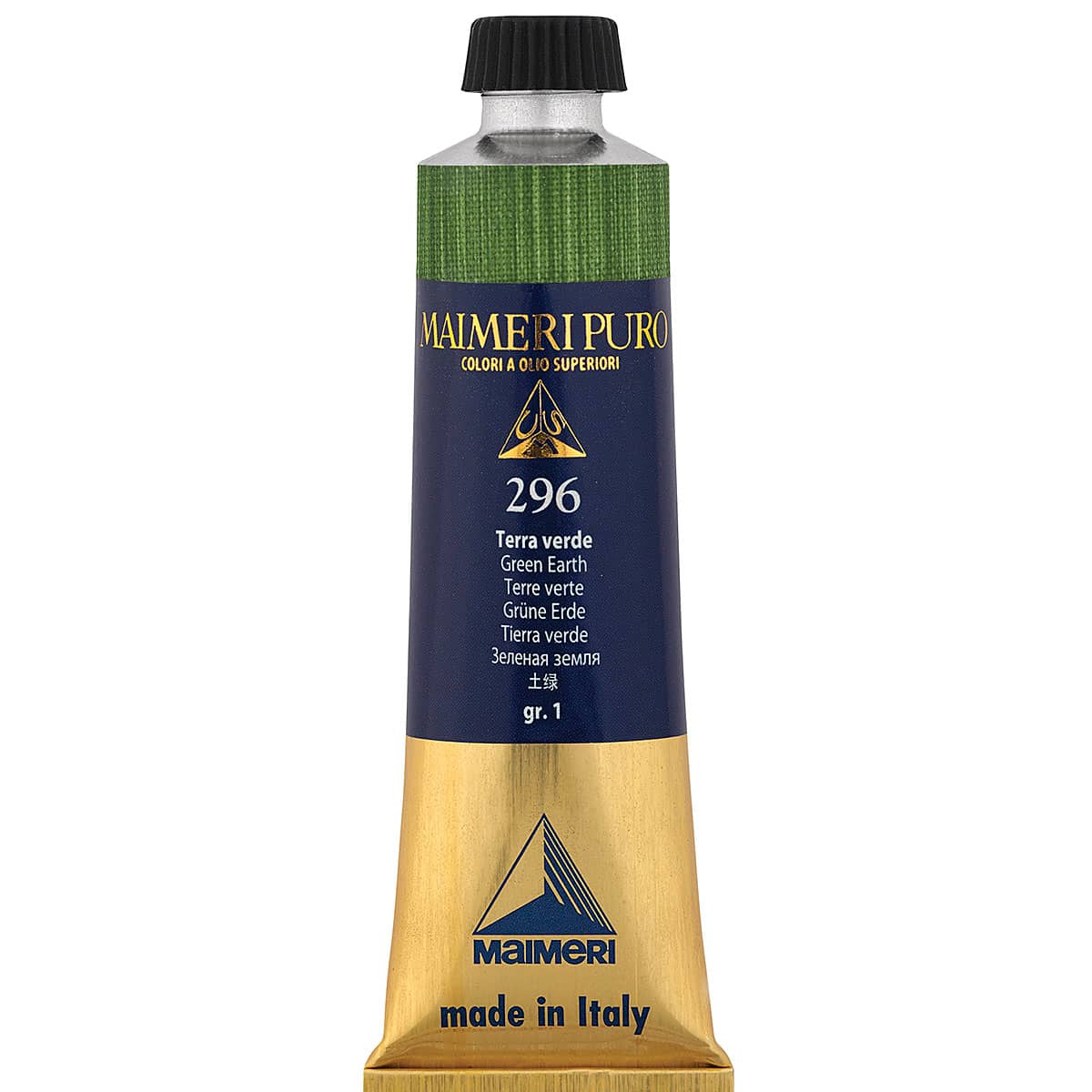 Maimeri Puro Oil Color - Green Earth, 40 ml tube