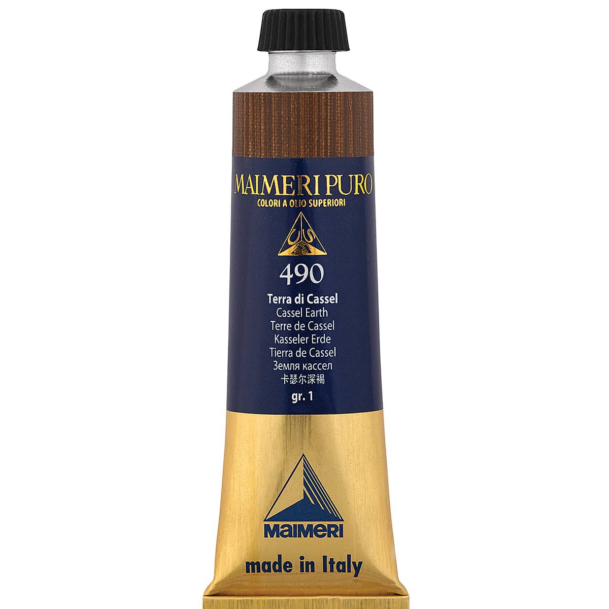 Maimeri Puro Oil Color - Cassel Earth, 40 ml Tube