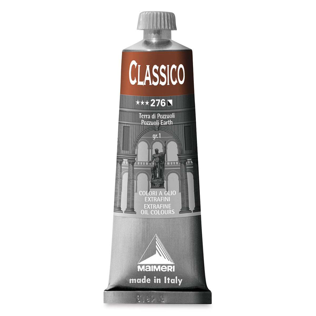 Maimeri Classico Oil Color - Pozzuoli Earth, 60 ml tube