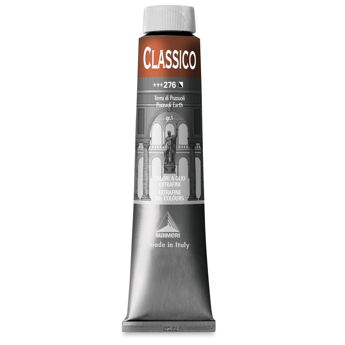 Maimeri Classico Oil Color - Pozzuoli Earth, 200 ml tube
