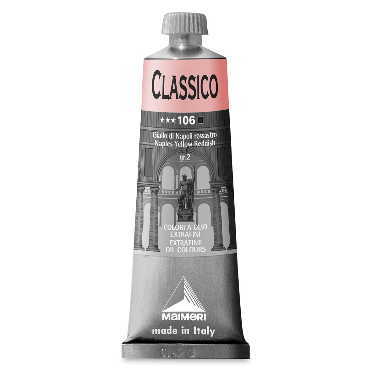 Maimeri Classico Oil Color - Naples Yellow Reddish, 60 ml tube