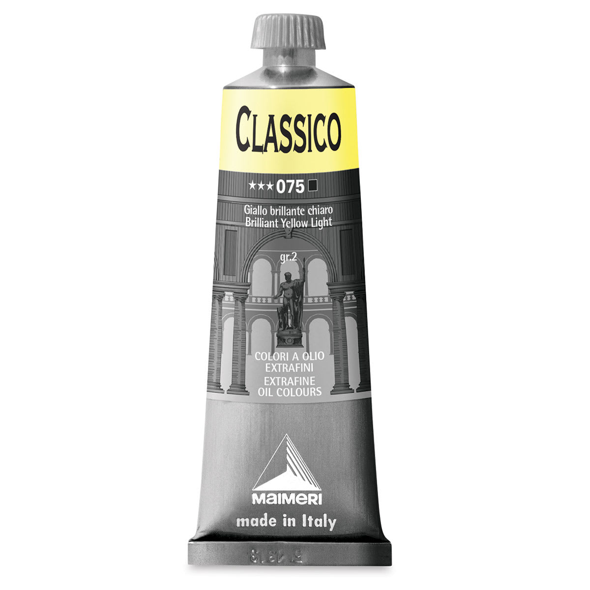 Maimeri Classico Oil Color - Brilliant Yellow Light, 60 ml tube