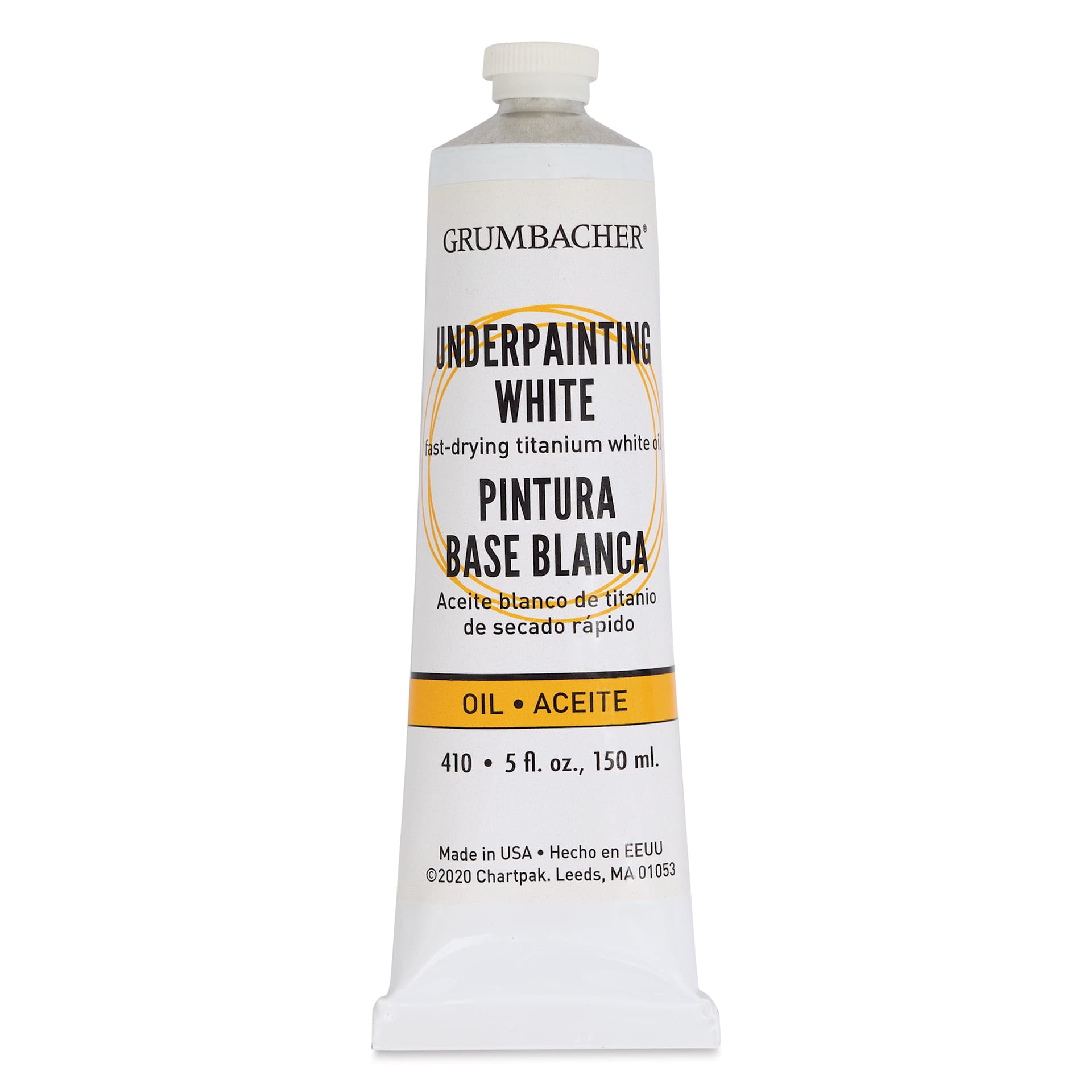 Grumbacher MG Underpainting White - White, 5 oz