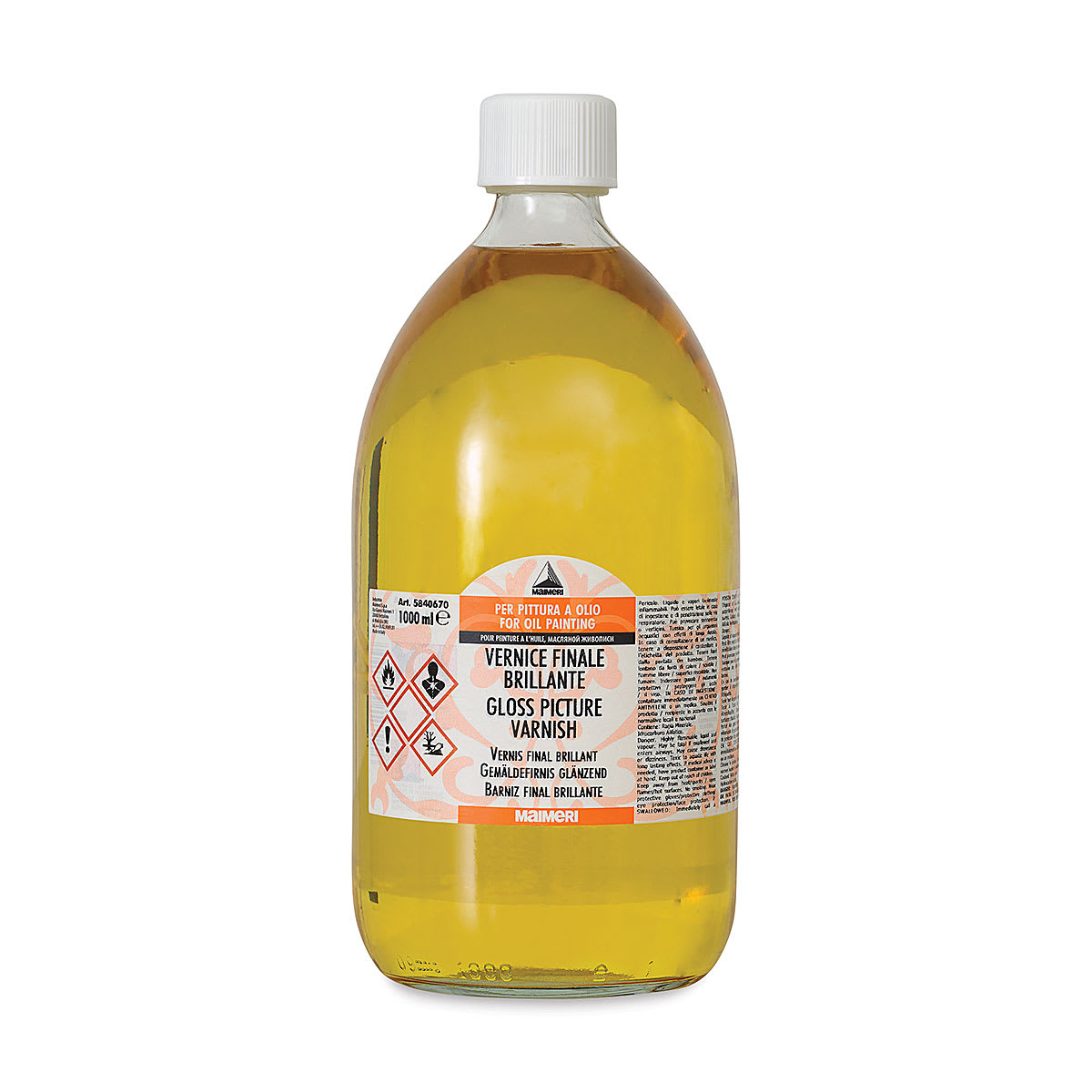 Maimeri Varnish - Picture Varnish, Gloss, 1 L bottle