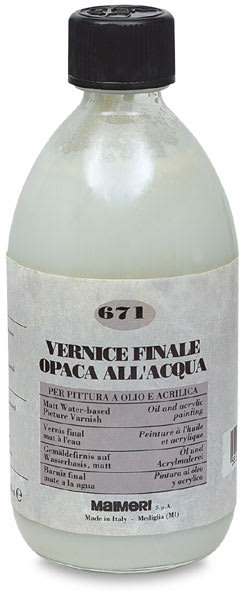 Water-Based Picture Varnish, Matte