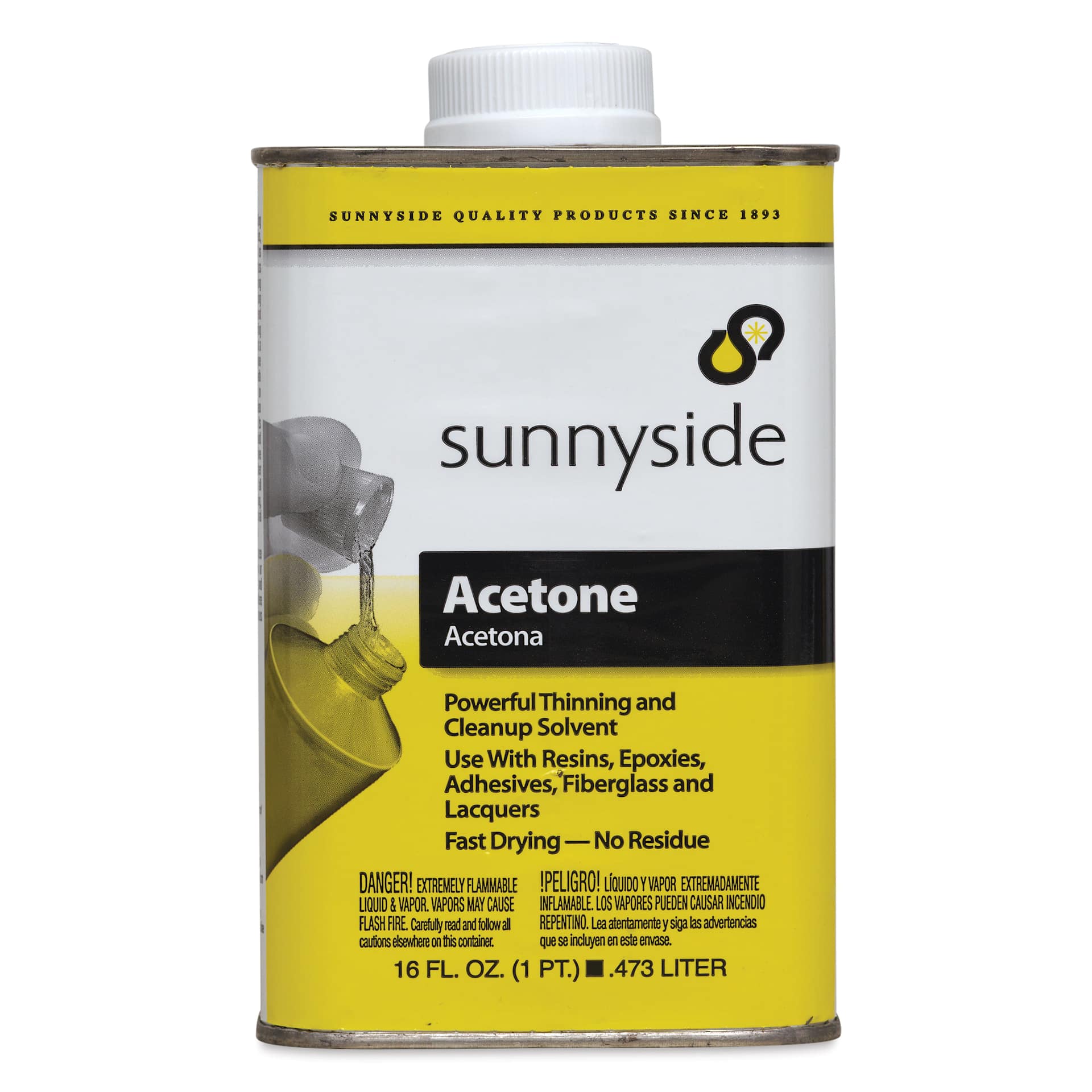 Acetone 16 oz.