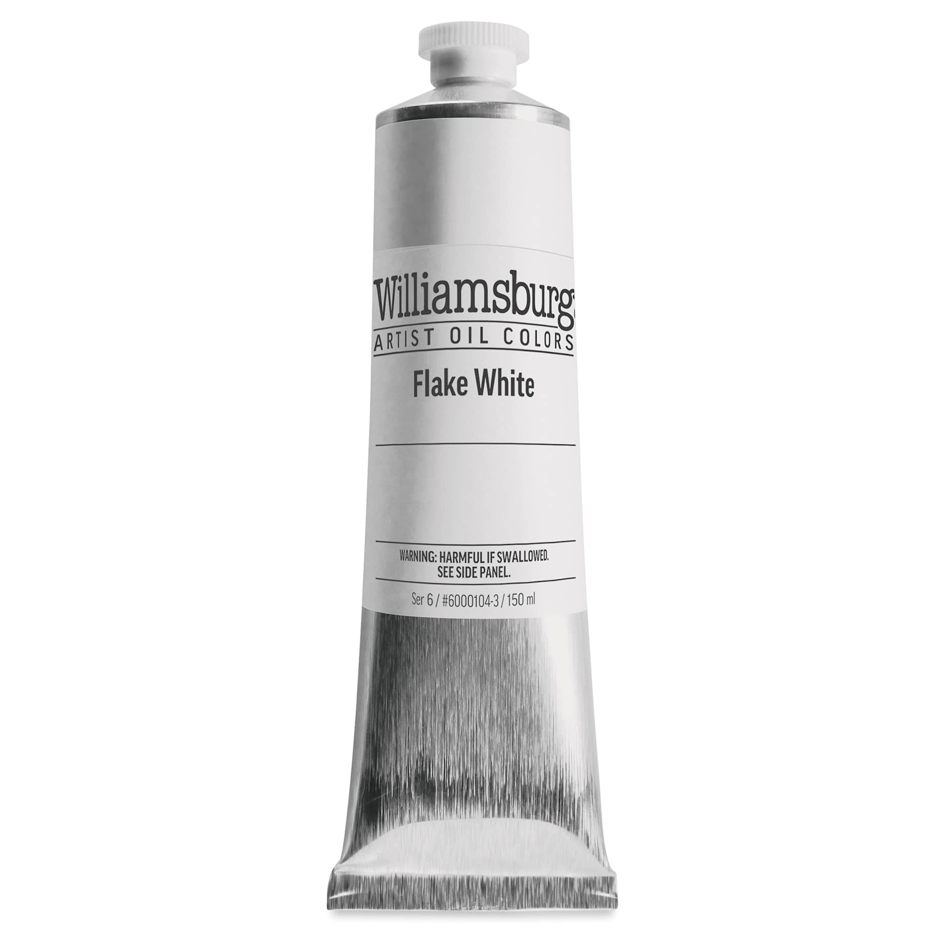 Williamsburg Handmade Oil Paint - Flake White, 150 ml tube