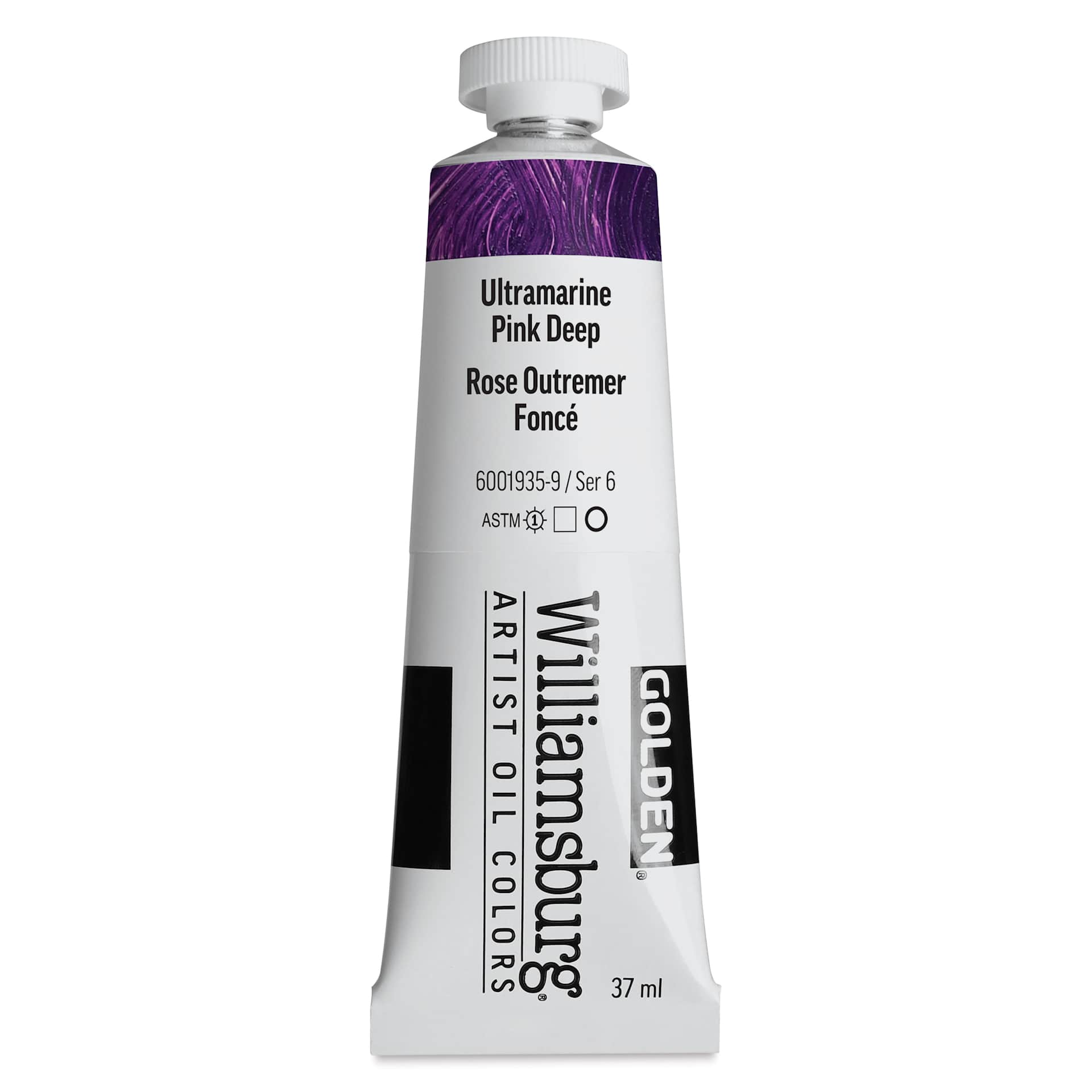 Williamsburg Handmade Oil Paint - Ultramarine Pink Deep, 37 ml tube