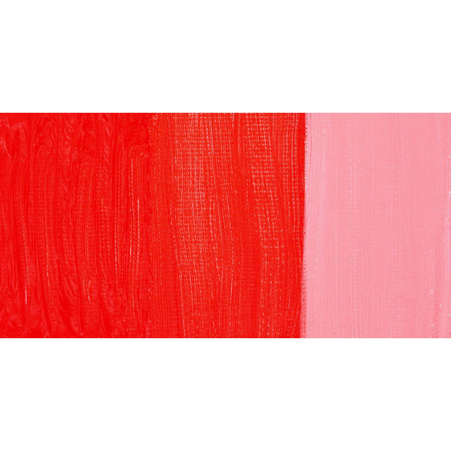Williamsburg Handmade Oil Paint - Fluorescent Red, swatch