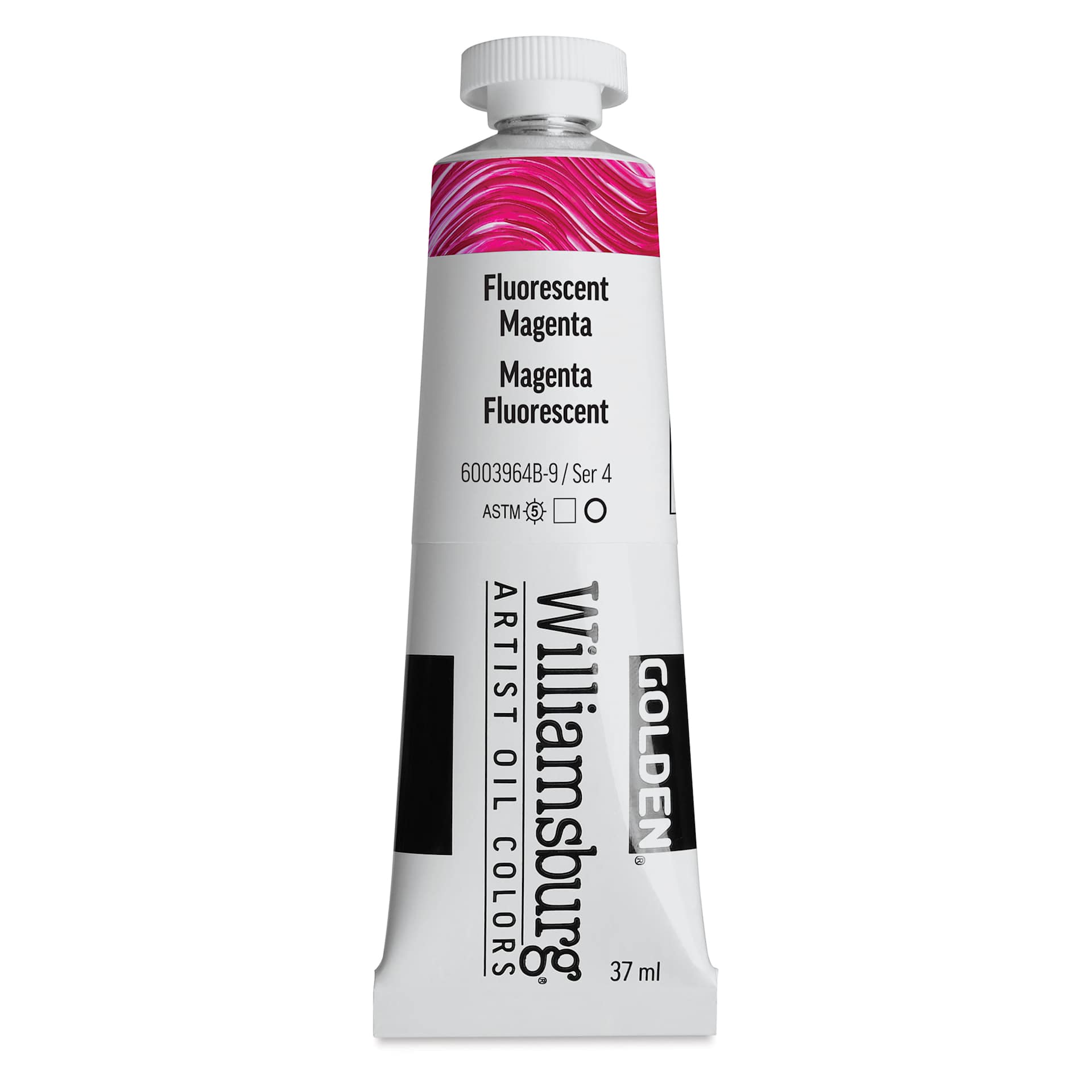 Williamsburg Handmade Oil Paint - Fluorescent Magenta, 37 ml tube