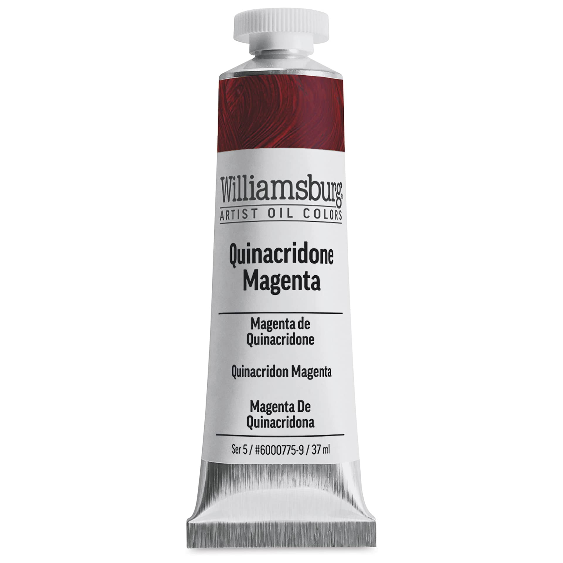 Williamsburg Handmade Oil Paint - Quinacridone Magenta, 37 ml tube