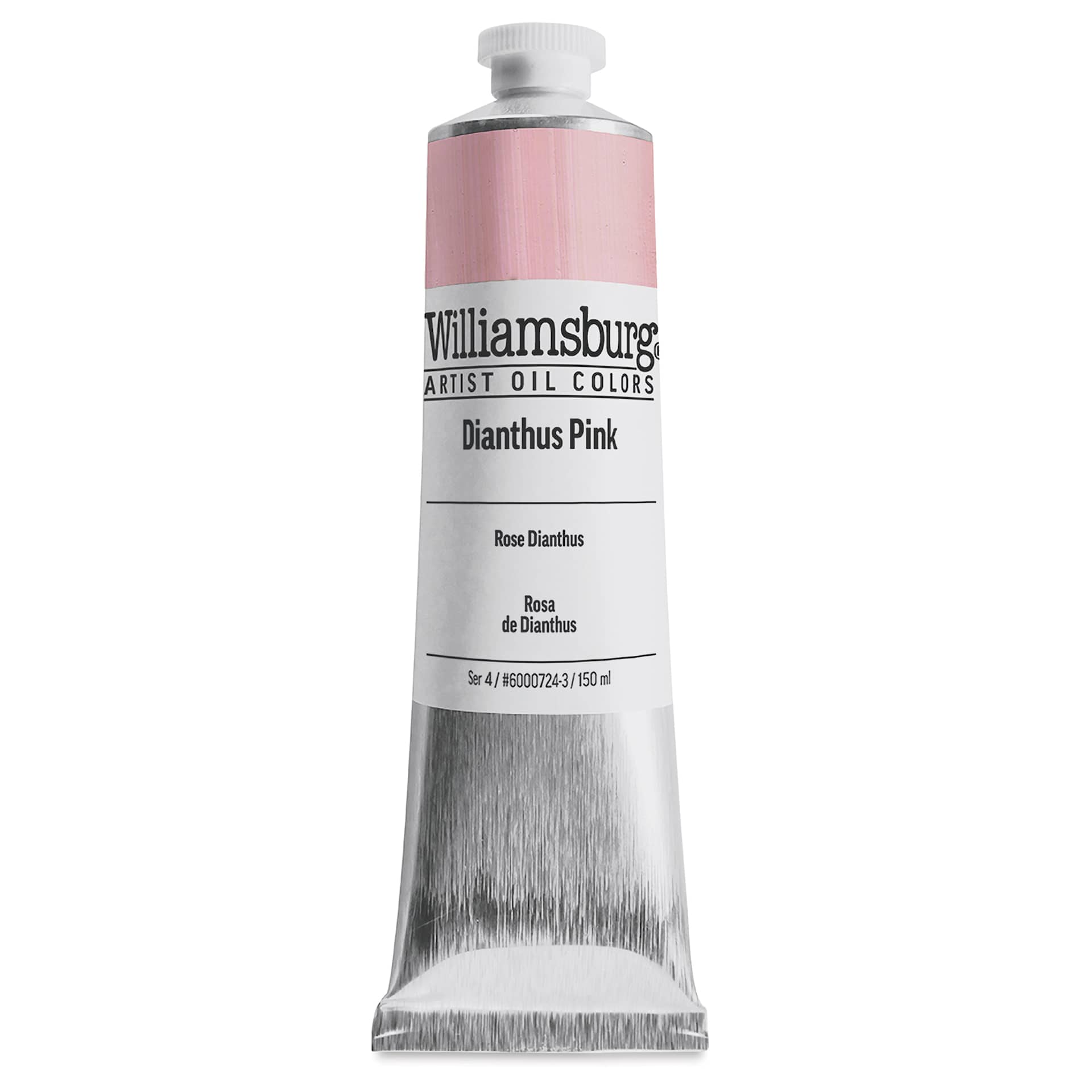 Williamsburg Handmade Oil Paints - Dianthus Pink, 150 ml tube