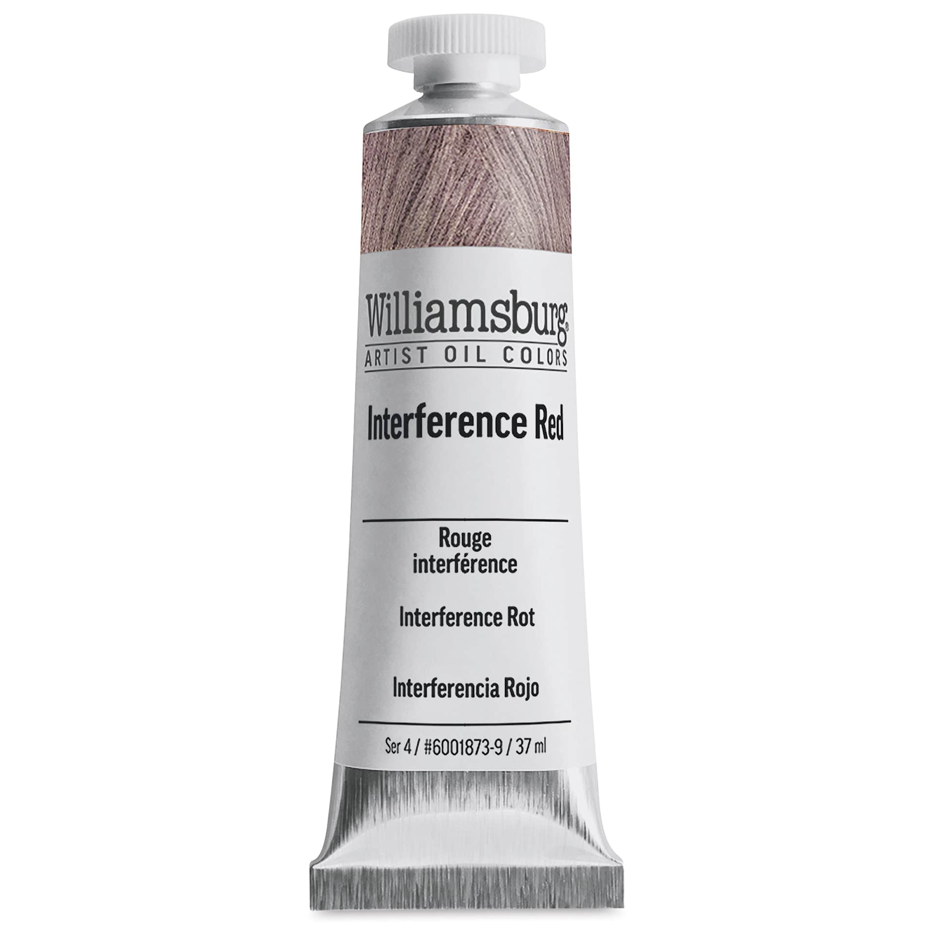 Williamsburg Handmade Oil Paint - Interference Red, 37 ml tube