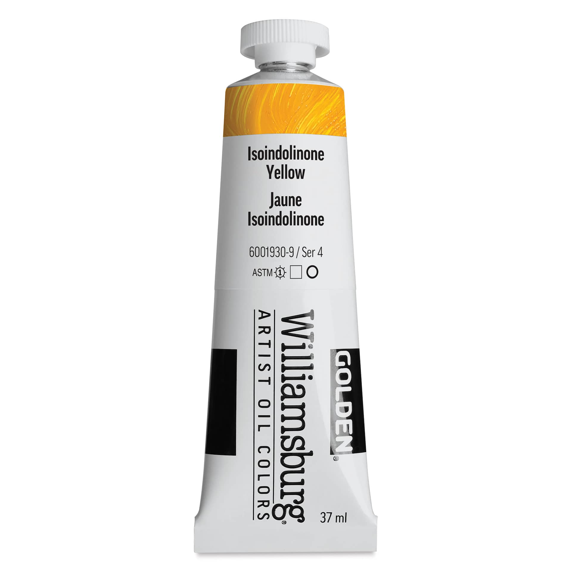 Williamsburg Handmade Oil Paint - Isoindolinone Yellow, 37 ml tube