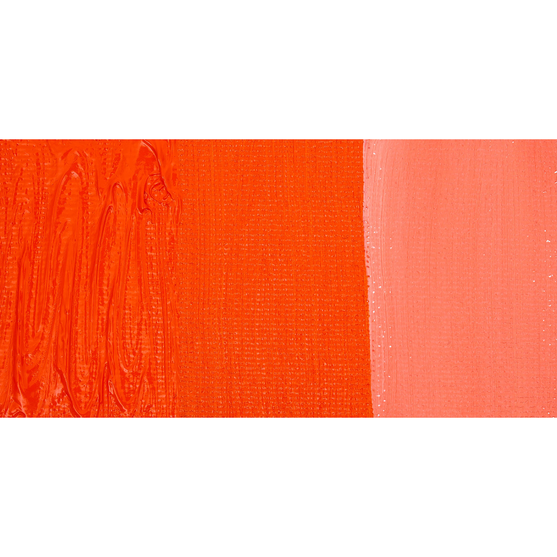 Williamsburg Handmade Oil Paint - Benzimidazolone Orange, swatch