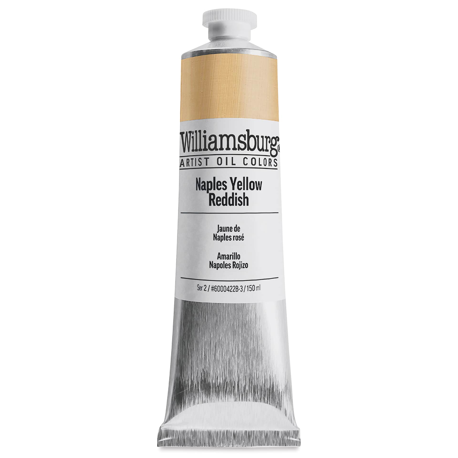 Williamsburg Handmade Oil Paint - Naples Yellow Reddish, 150 ml tube