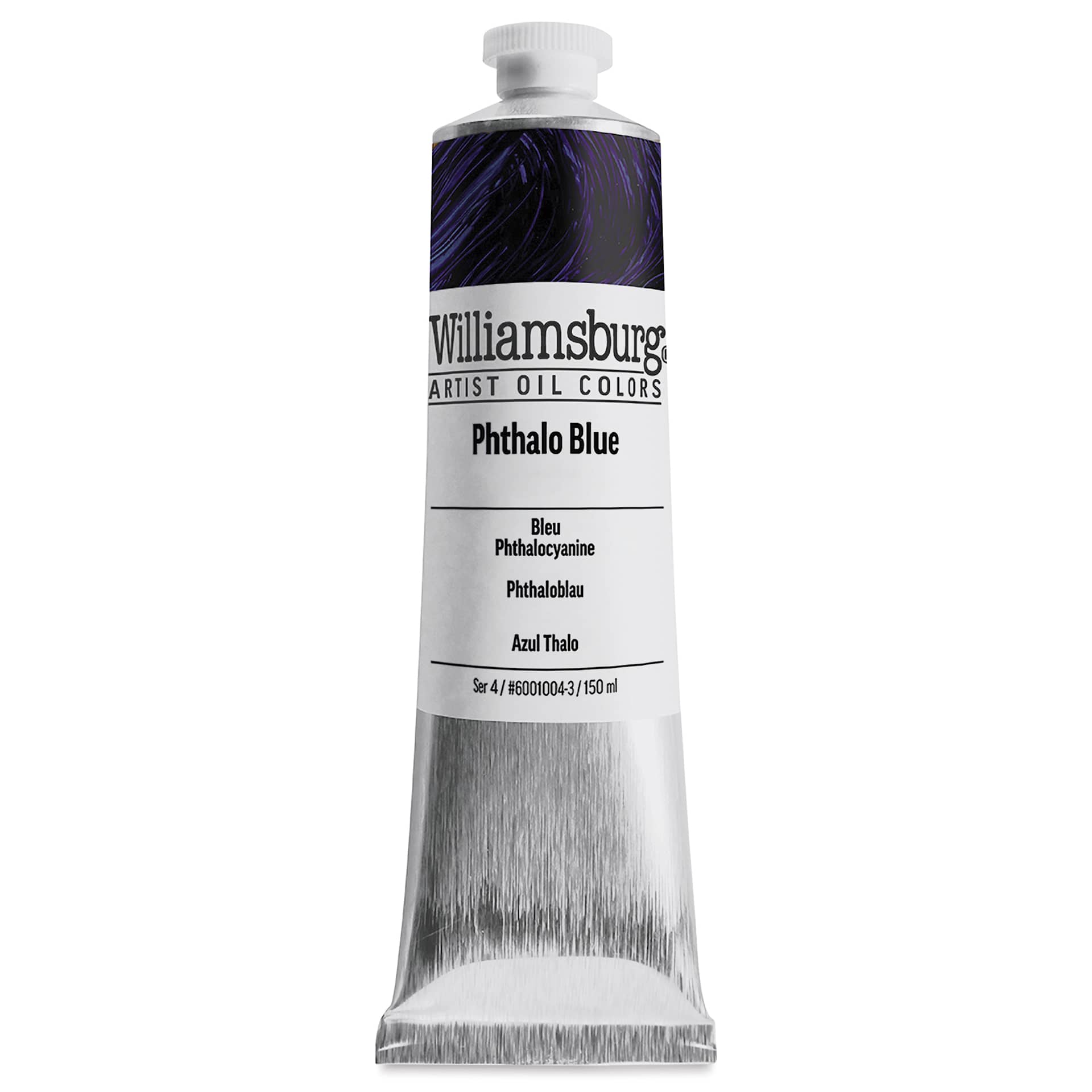 Williamsburg Handmade Oil Paint - Phthalo Blue, 150 ml tube