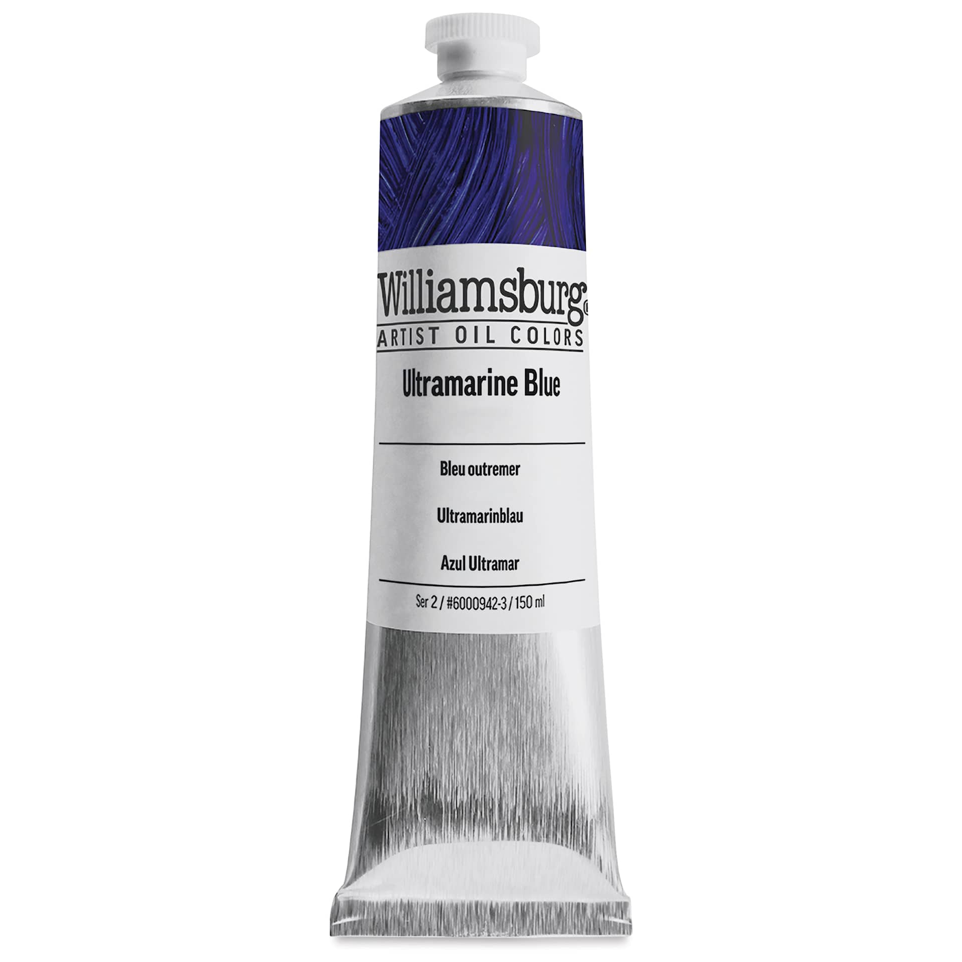 Williamsburg Handmade Oil Paint - Ultramarine Blue, 150 ml tube