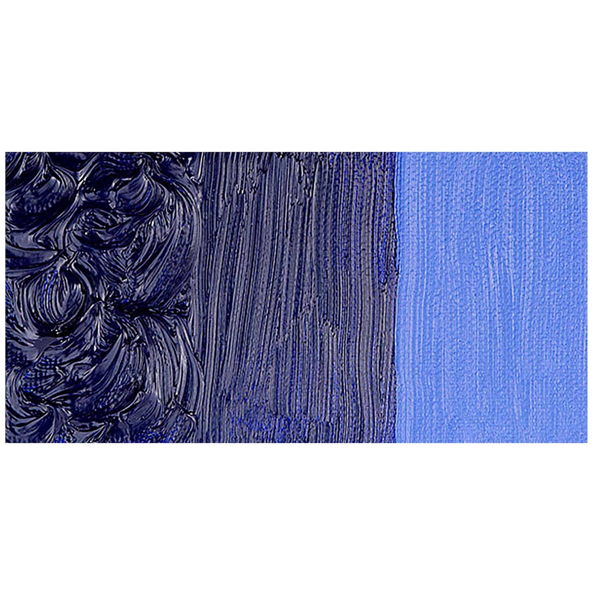 Williamsburg Handmade Safflower Oil Color - Ultramarine Blue French swatch