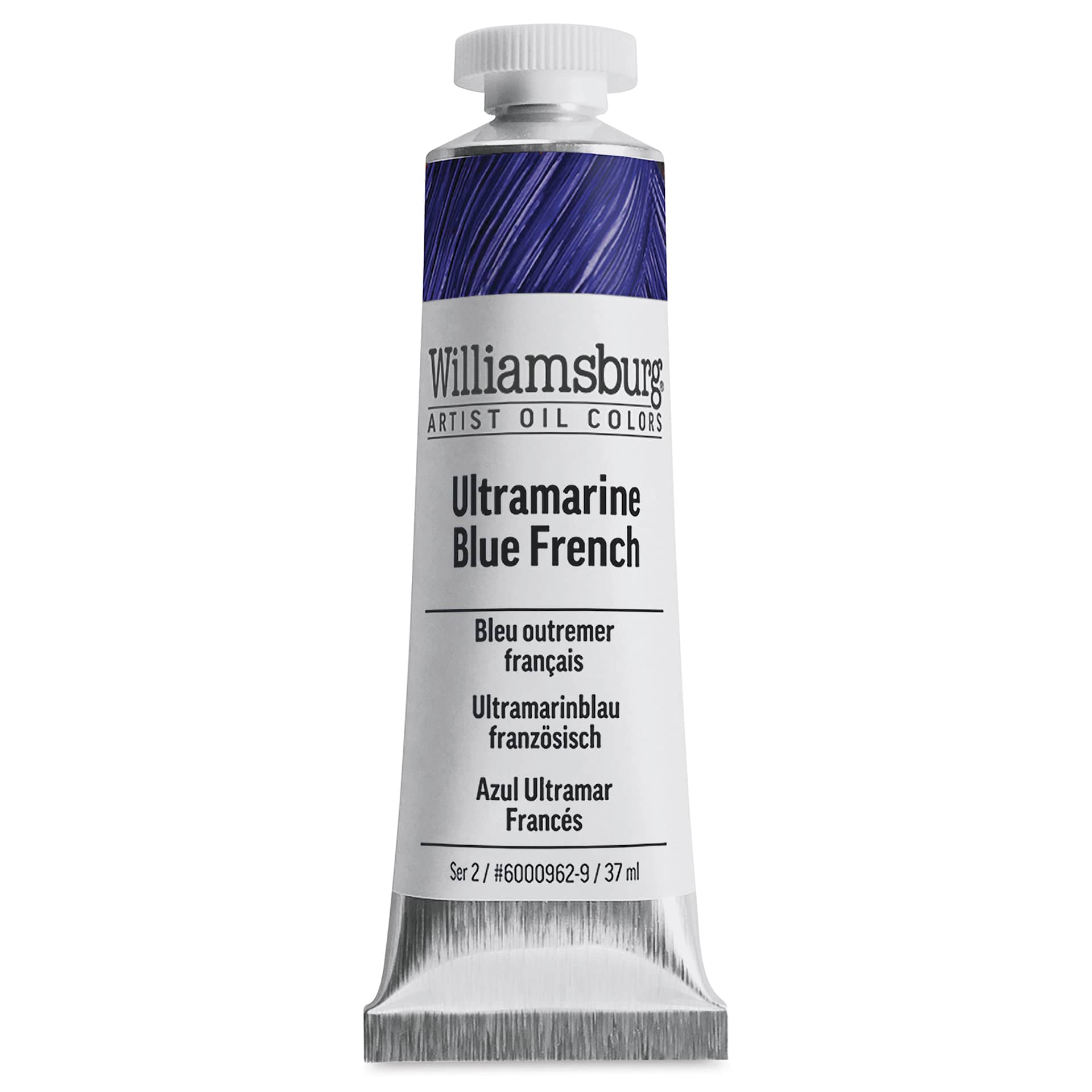 Williamsburg Handmade Oil Paint - Ultramarine Blue French, 37 ml tube
