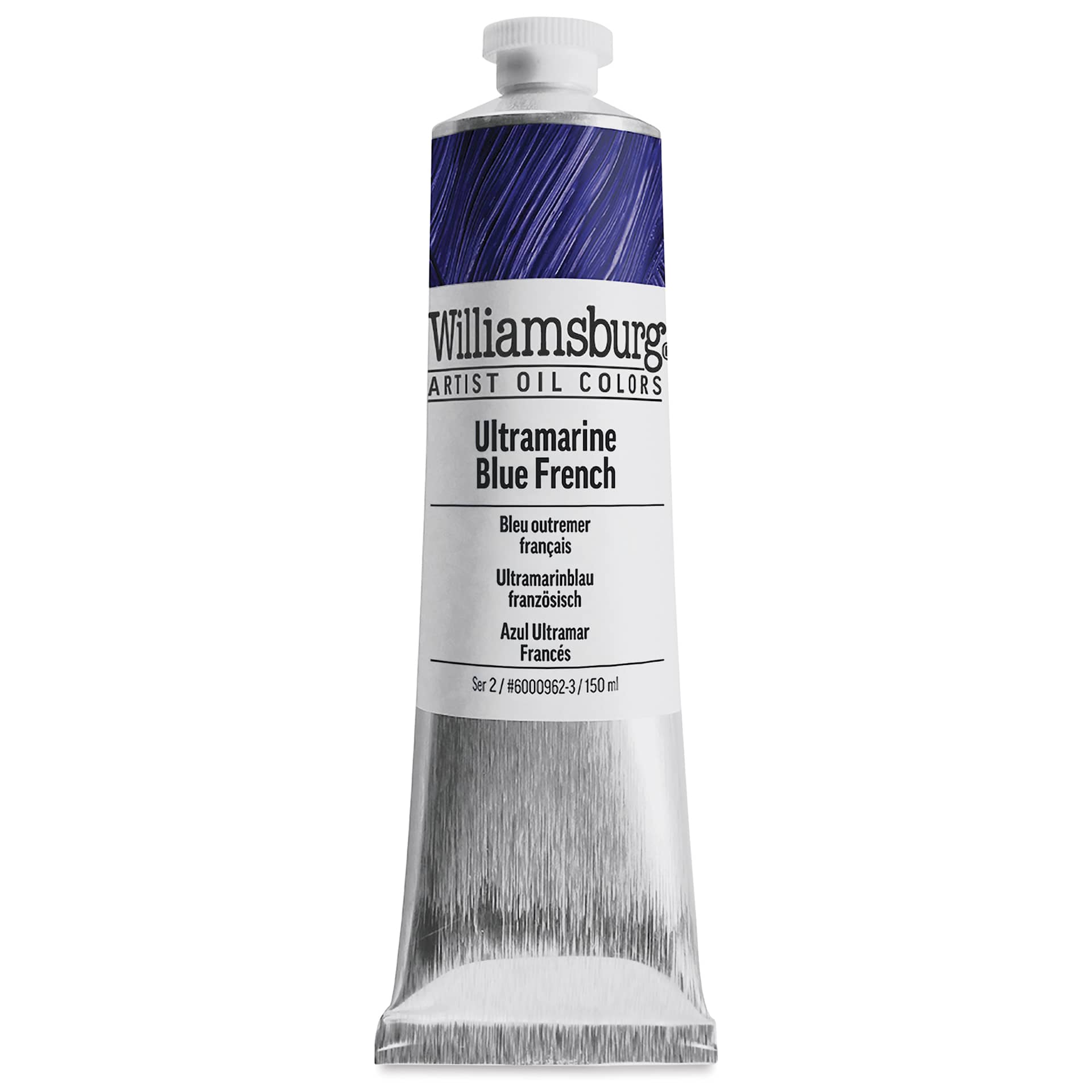 Williamsburg Handmade Oil Paints - Ultramarine Blue French, 150 ml tube