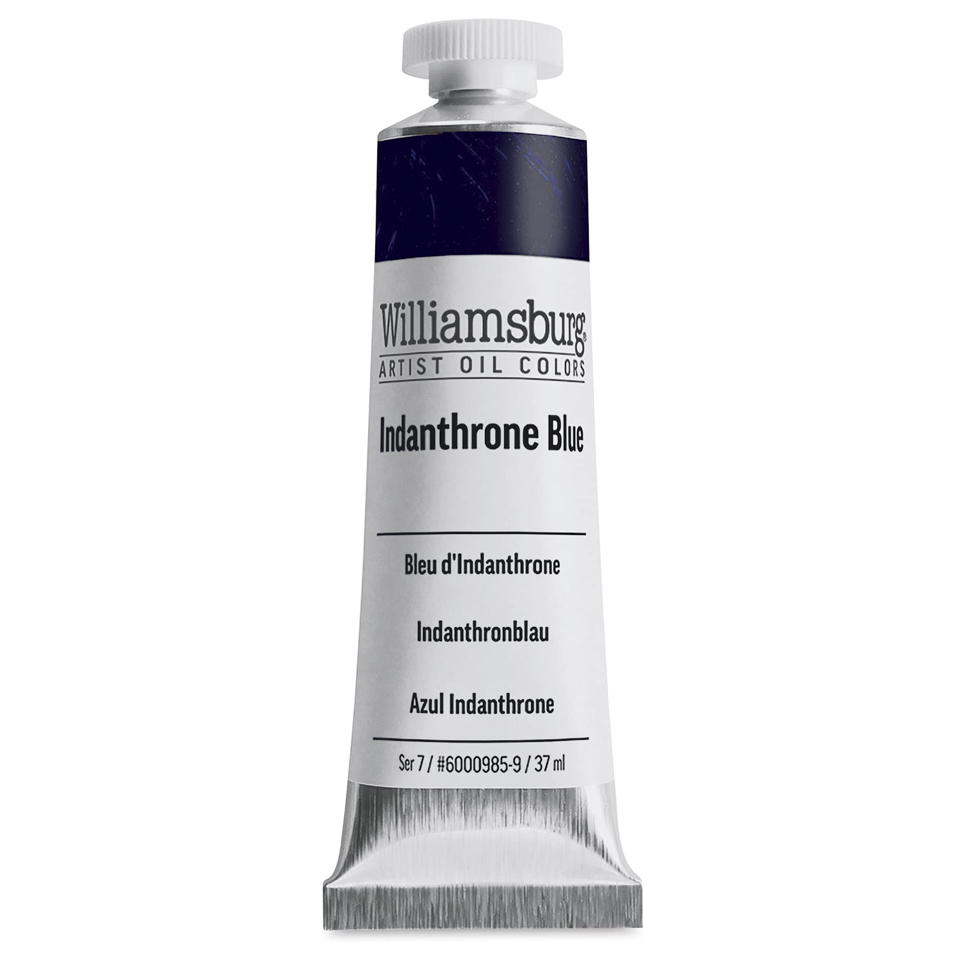 Williamsburg Handmade Oil Paints - Indanthrone Blue, 37 ml tube